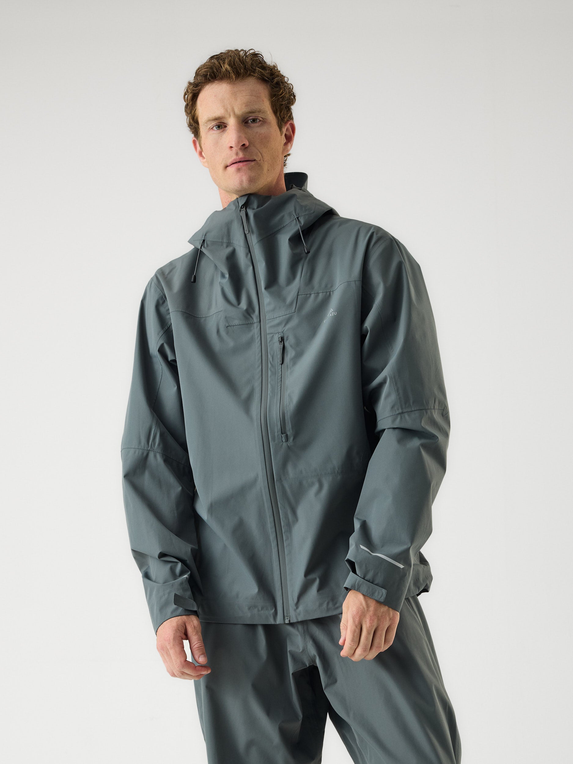 Aero Rain Jacket Mid Grey | Men