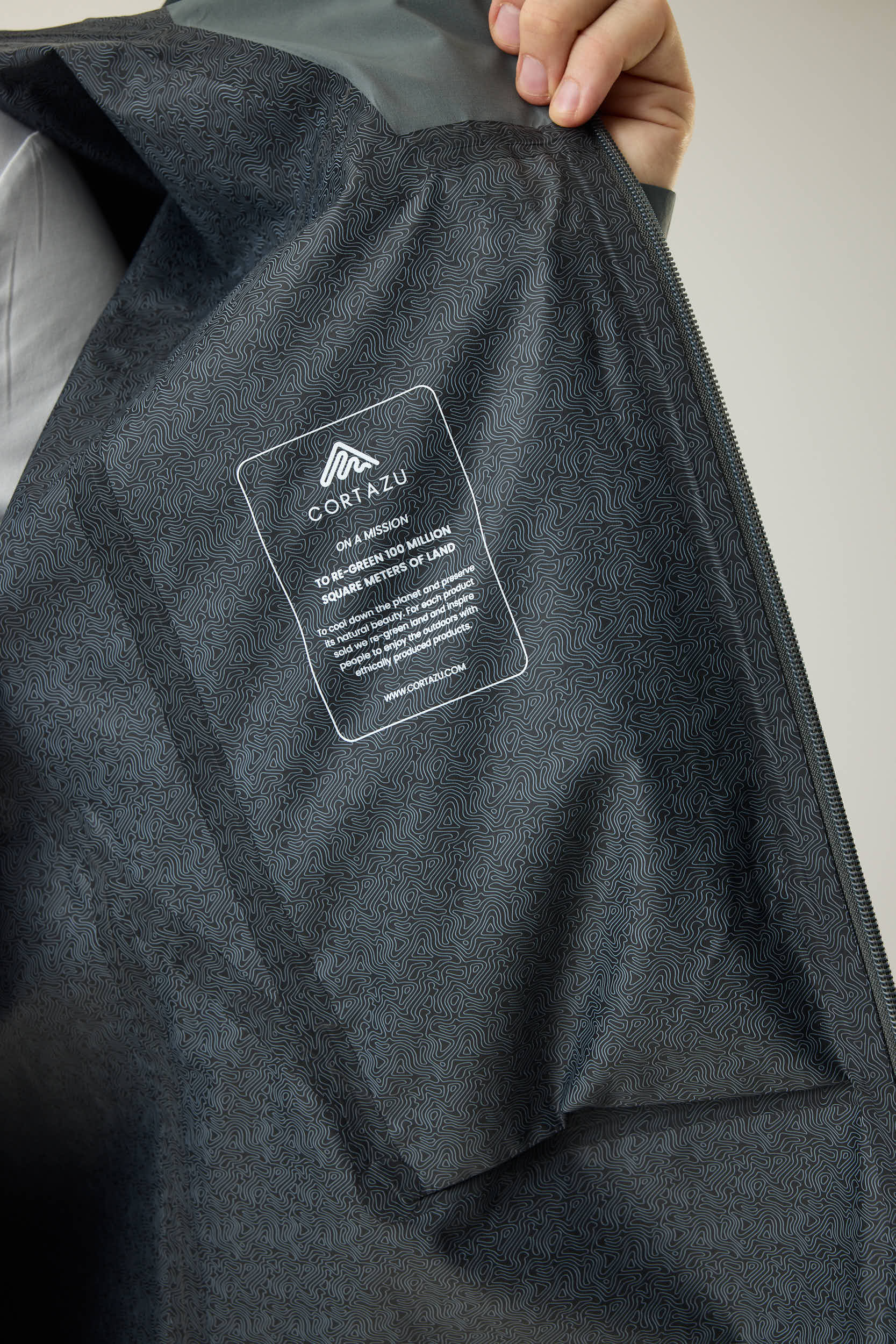 Aero Rain Jacket Mid Grey | Men