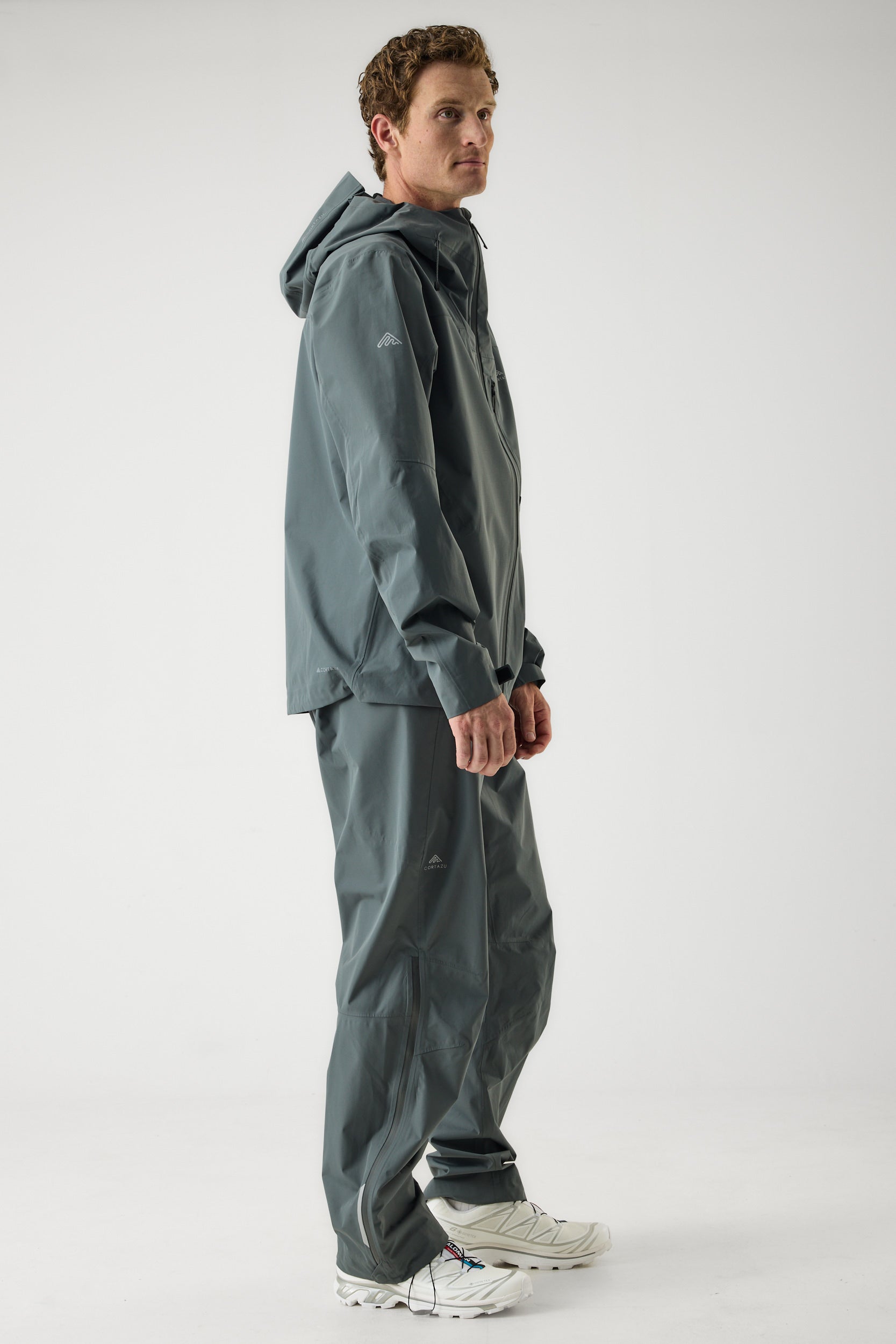 Aero Rain Jacket Mid Grey | Men
