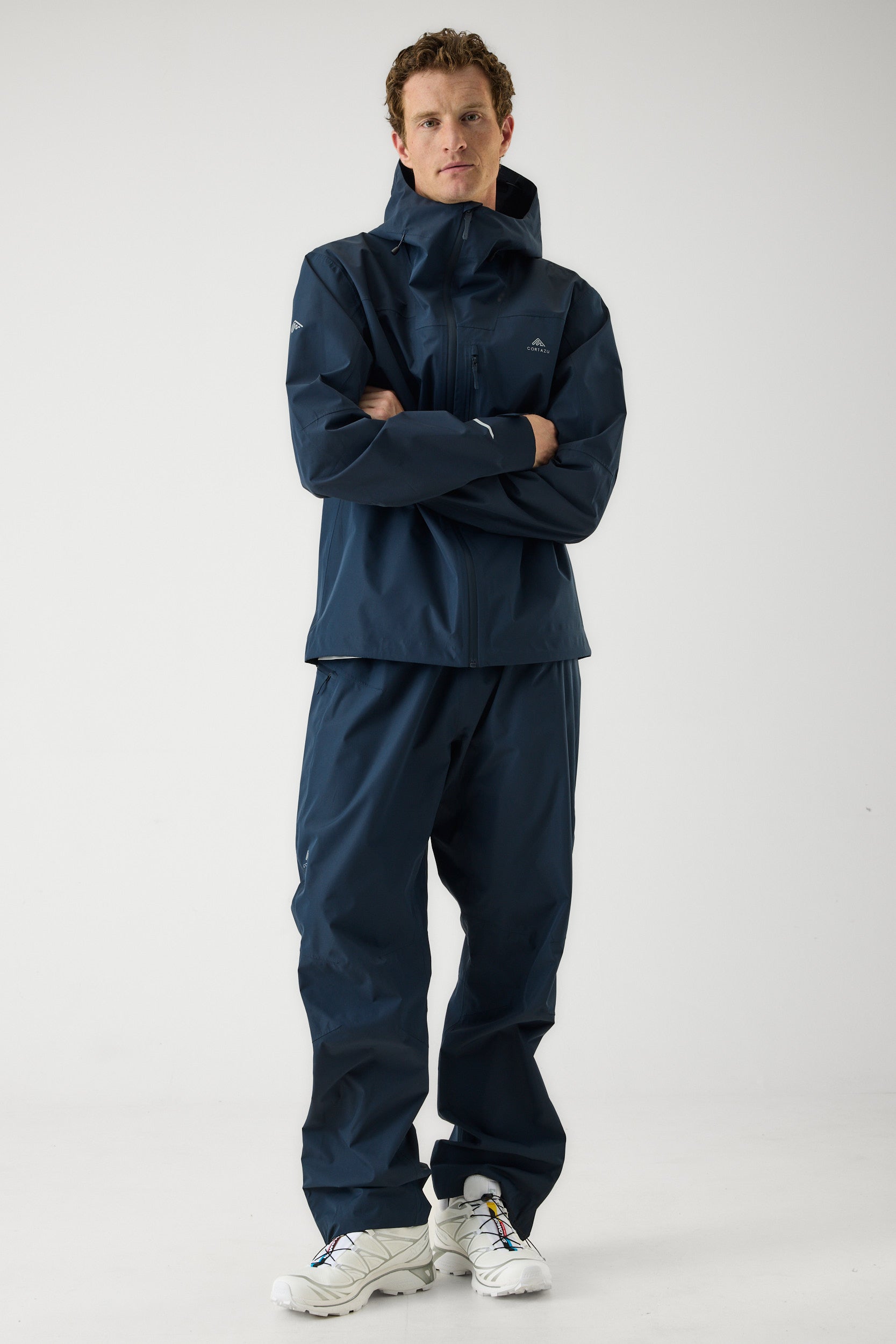 Aero Rain Jacket Navy | Men