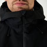 Delta INS Hardshell Jas 10M Zwart | Heren