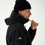 Delta INS Hardshell Jas 10M Zwart | Heren
