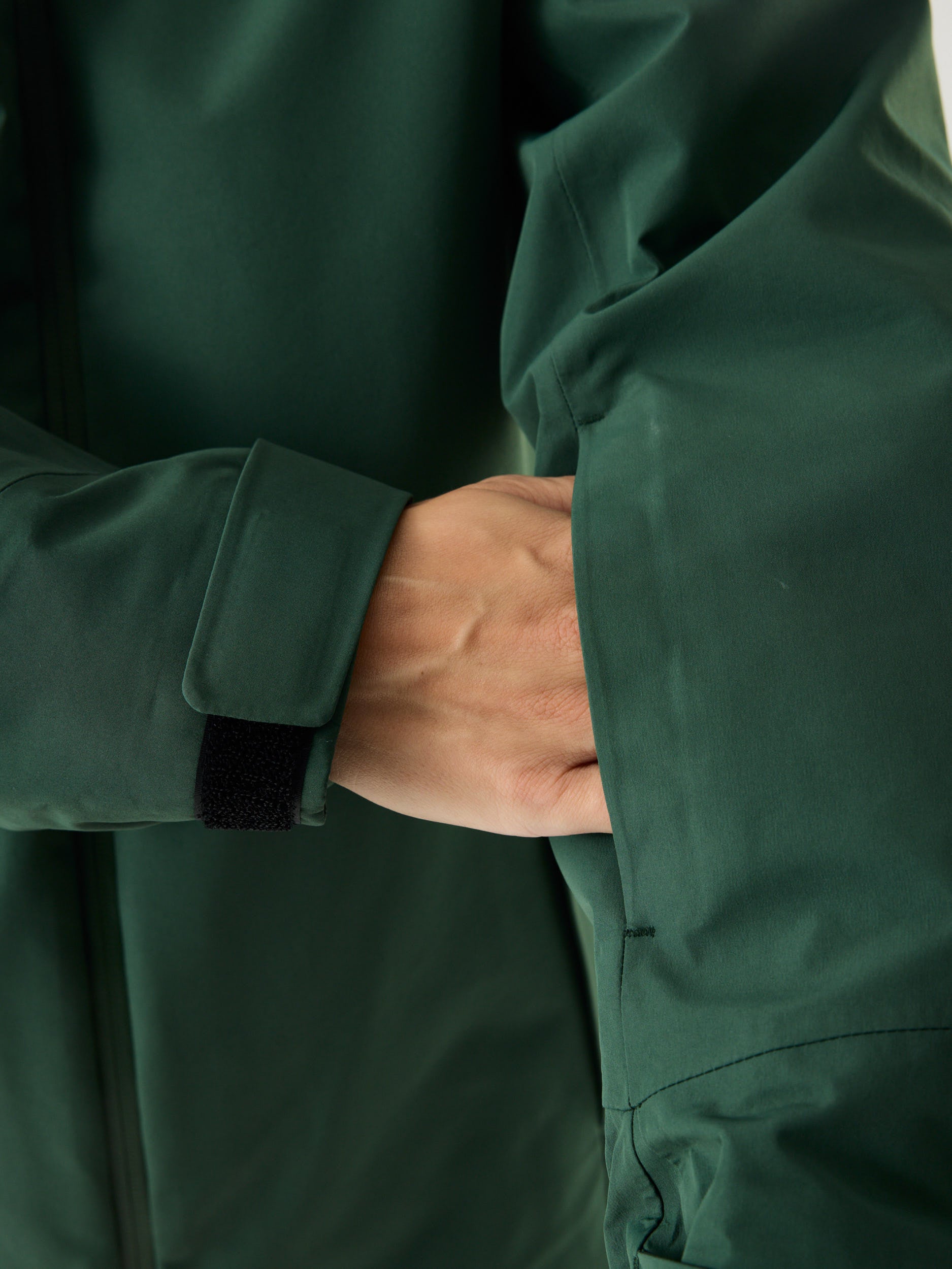 Delta INS Hardshell Jacket 10M Donkergroen | Dames 