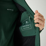 Delta INS Hardshell Jacket 10M Donkergroen | Heren