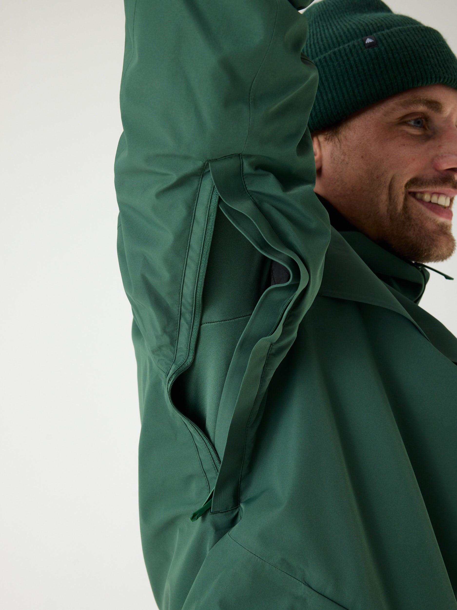 Delta INS Hardshell Jacket 10M Donkergroen | Heren