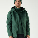 Delta INS Hardshell Jacket 10M Donkergroen | Heren
