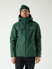 Delta INS Hardshell Jacket 10M Donkergroen | Heren