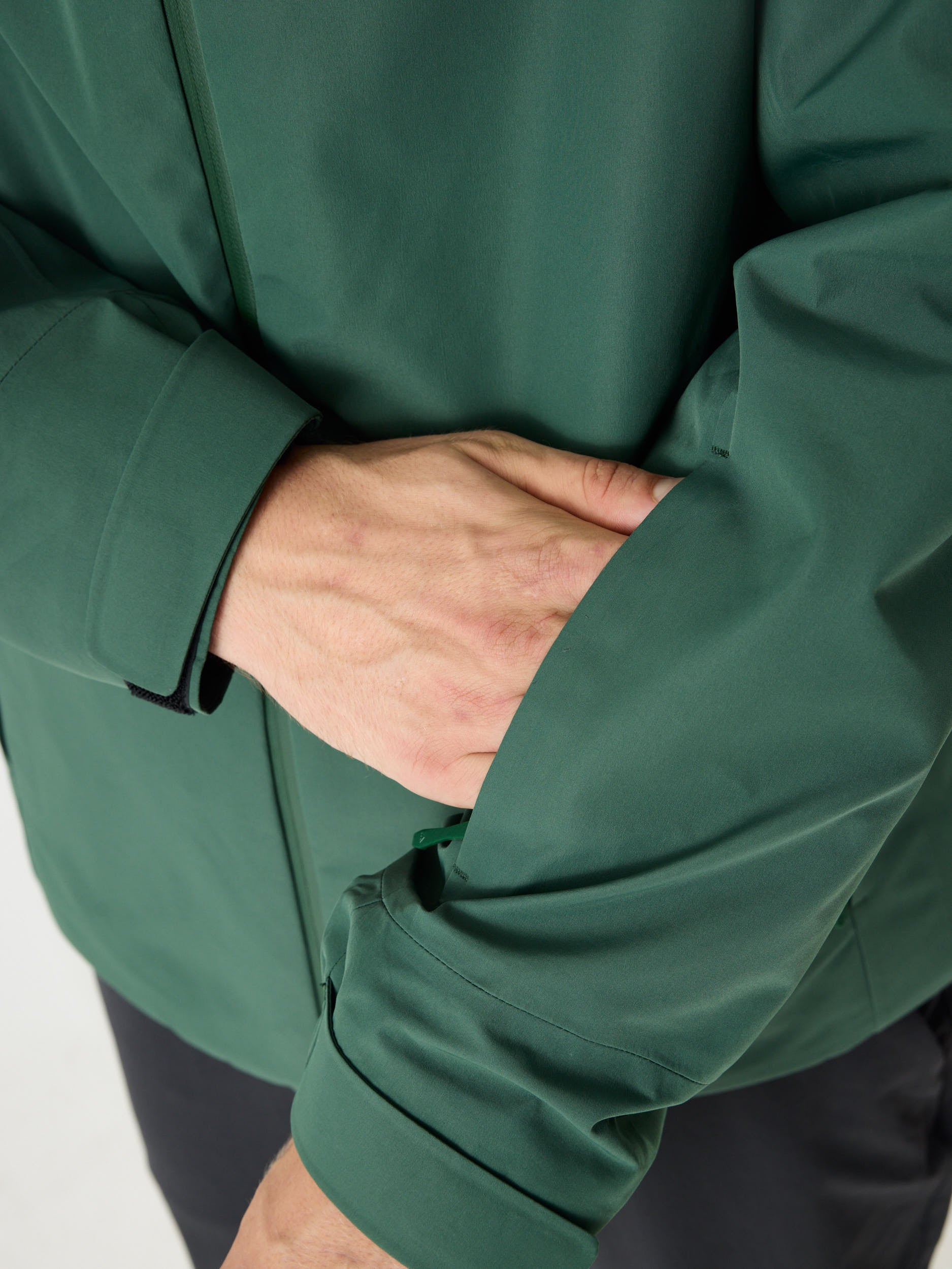 Delta INS Hardshell Jacket 10M Donkergroen | Heren