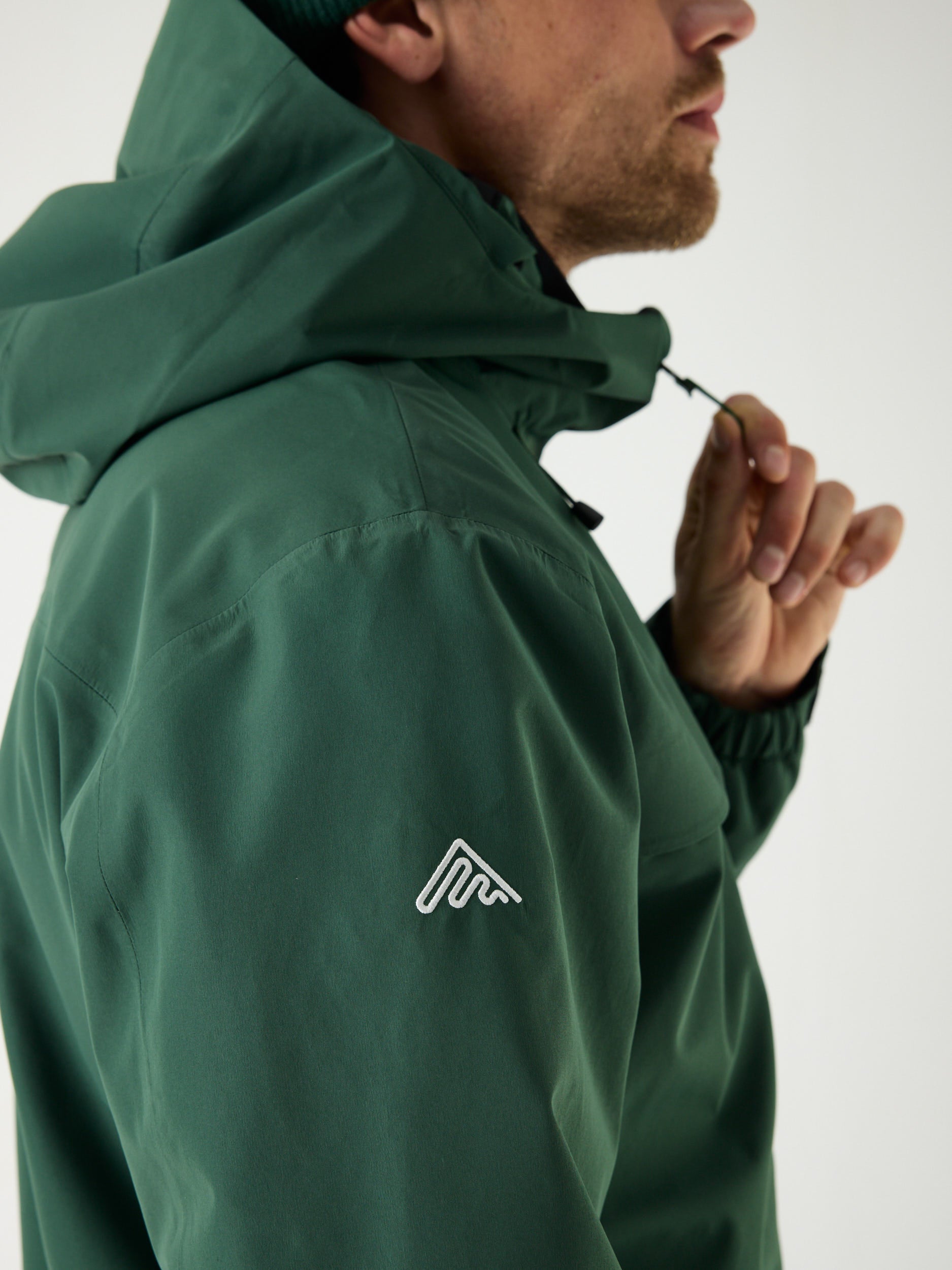 Delta INS Hardshell Jacket 10M Donkergroen | Heren