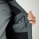Delta INS Hardshell Jacket 10M Mid Grey | Men