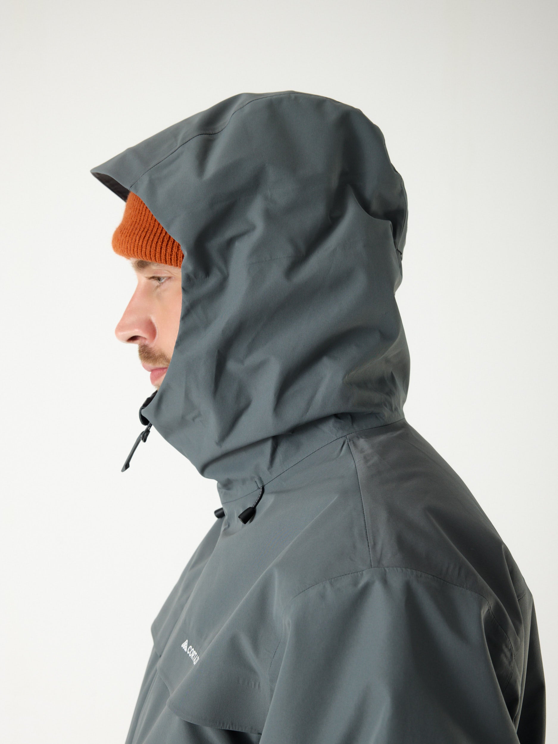 Delta INS Hardshell Jas 10M Mid Grey | Heren 