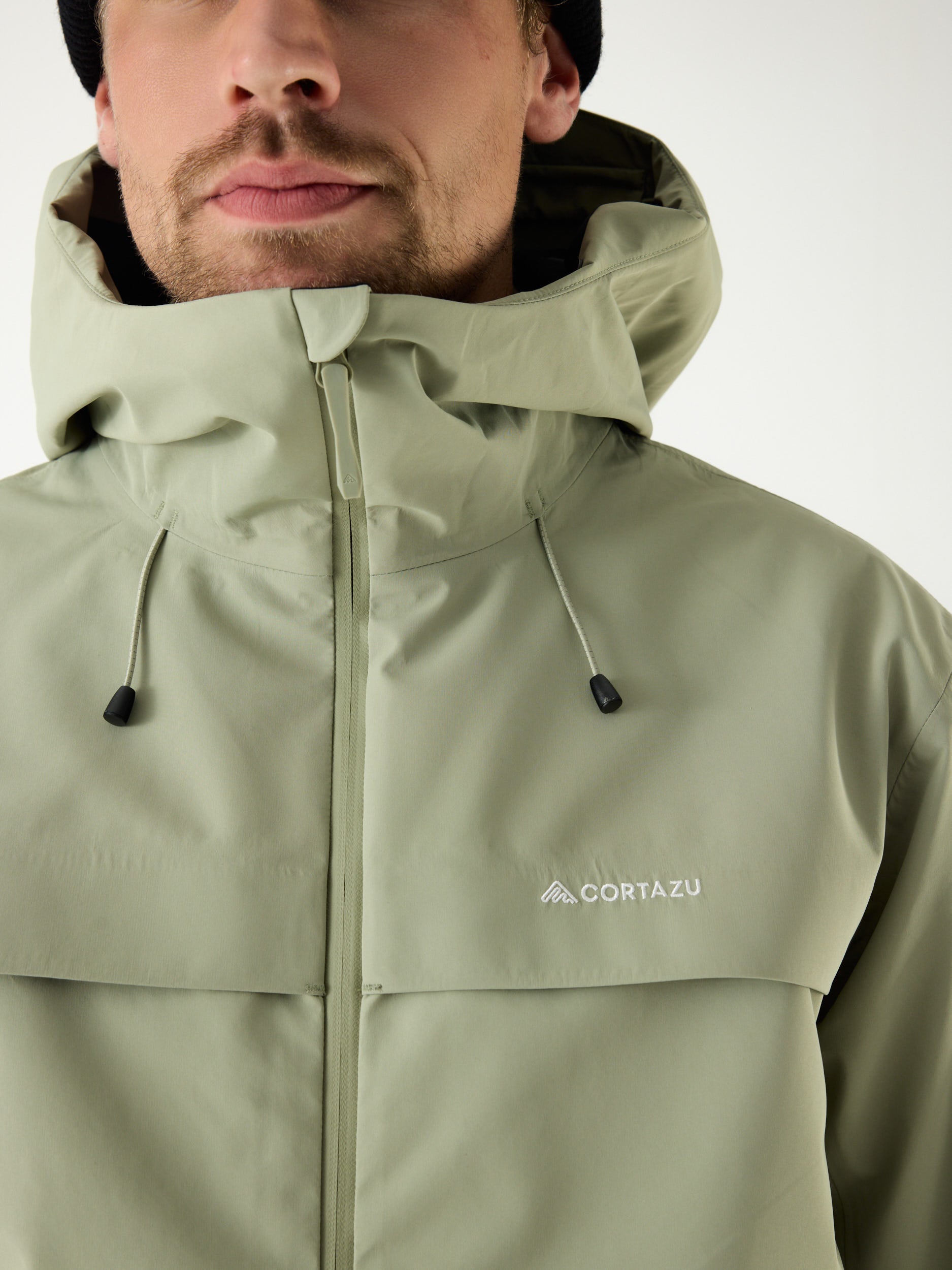 Delta INS Hardshell Jas 10M Olijfgroen | Heren