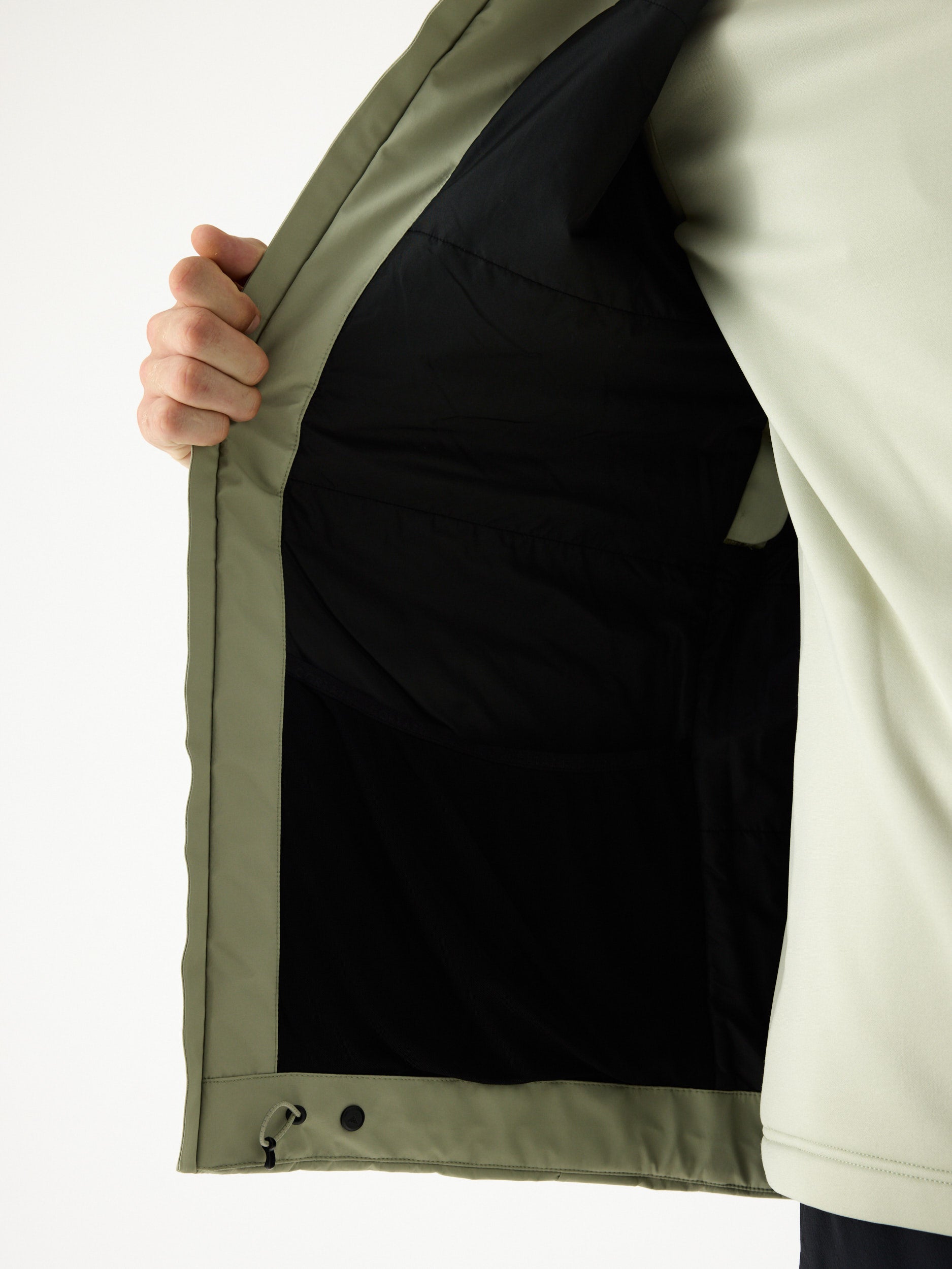 Delta INS Hardshell Jas 10M Olijfgroen | Heren
