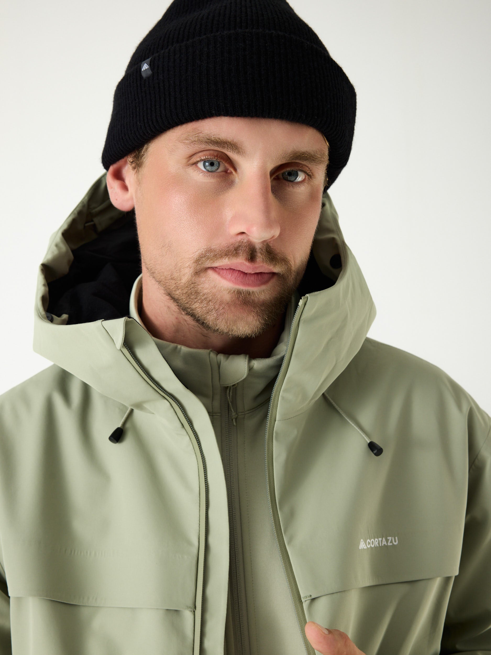 Delta INS Hardshell Jas 10M Olijfgroen | Heren