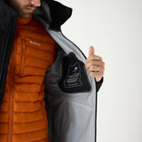 Mountain Hardshell Jacket 10M Zwart | Heren 