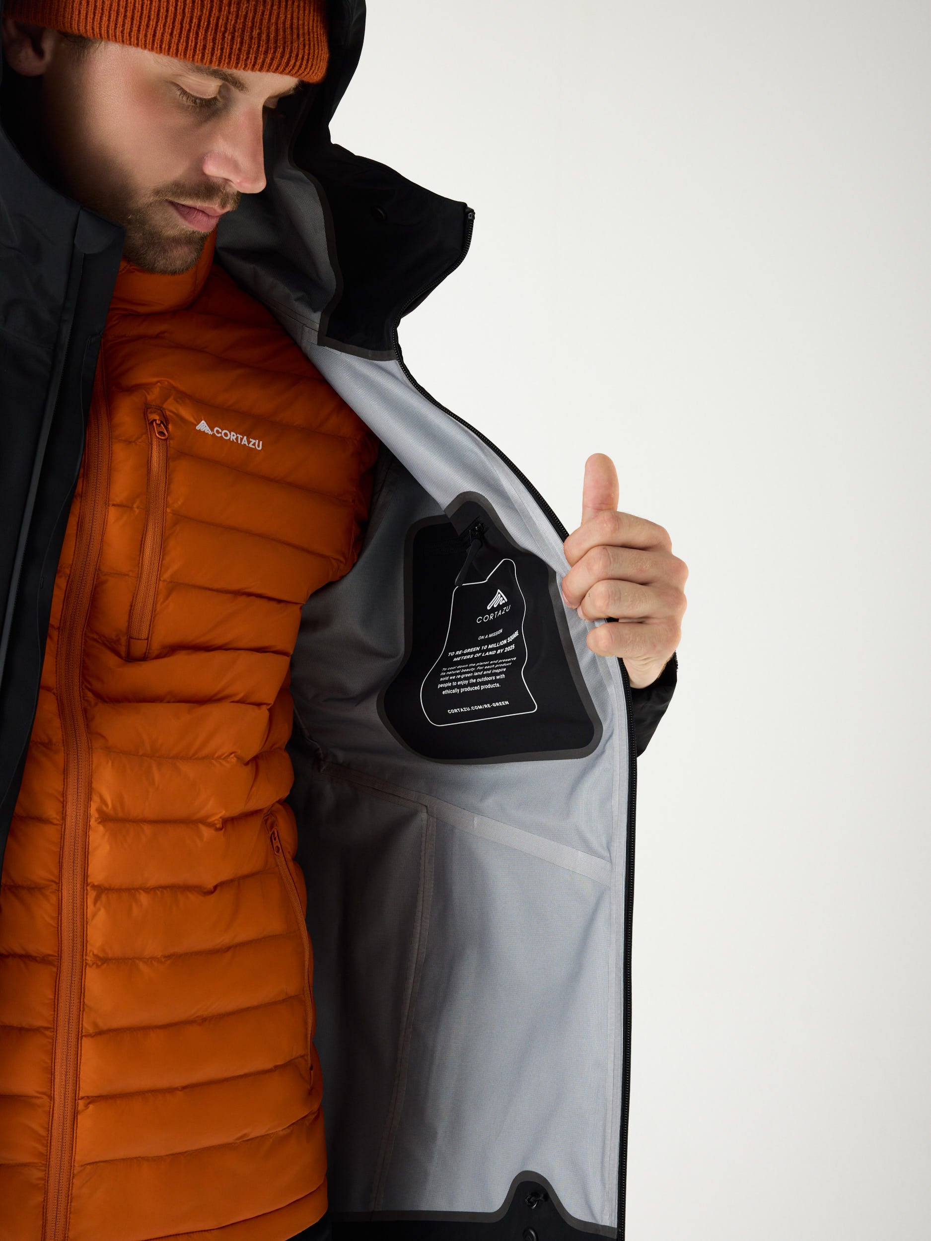 Mountain Hardshell Jacket 10M Black | Men