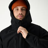 Mountain Hardshell Jacket 10M Zwart | Heren 