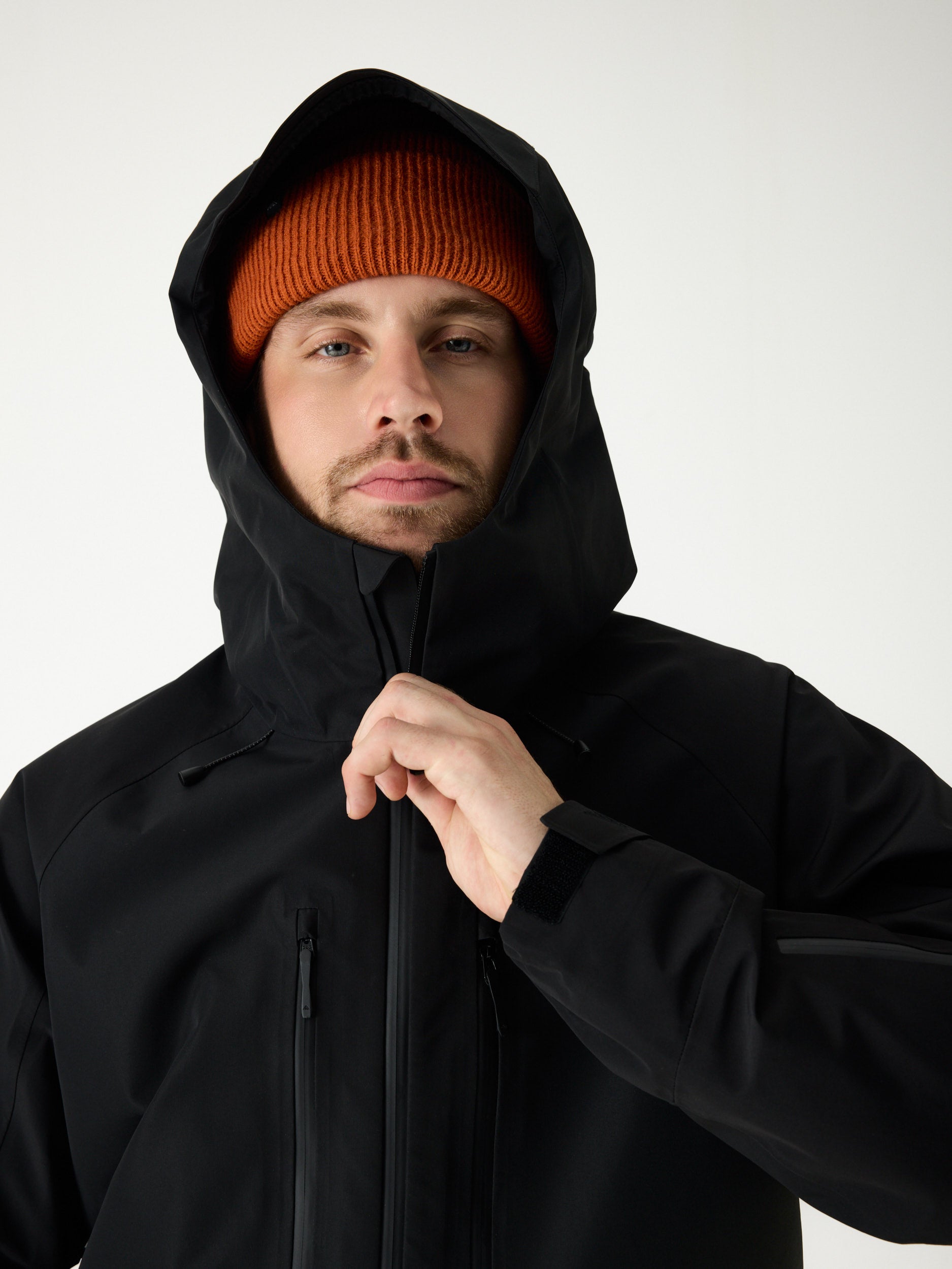 Mountain Hardshell Jacket 10M Black | Men