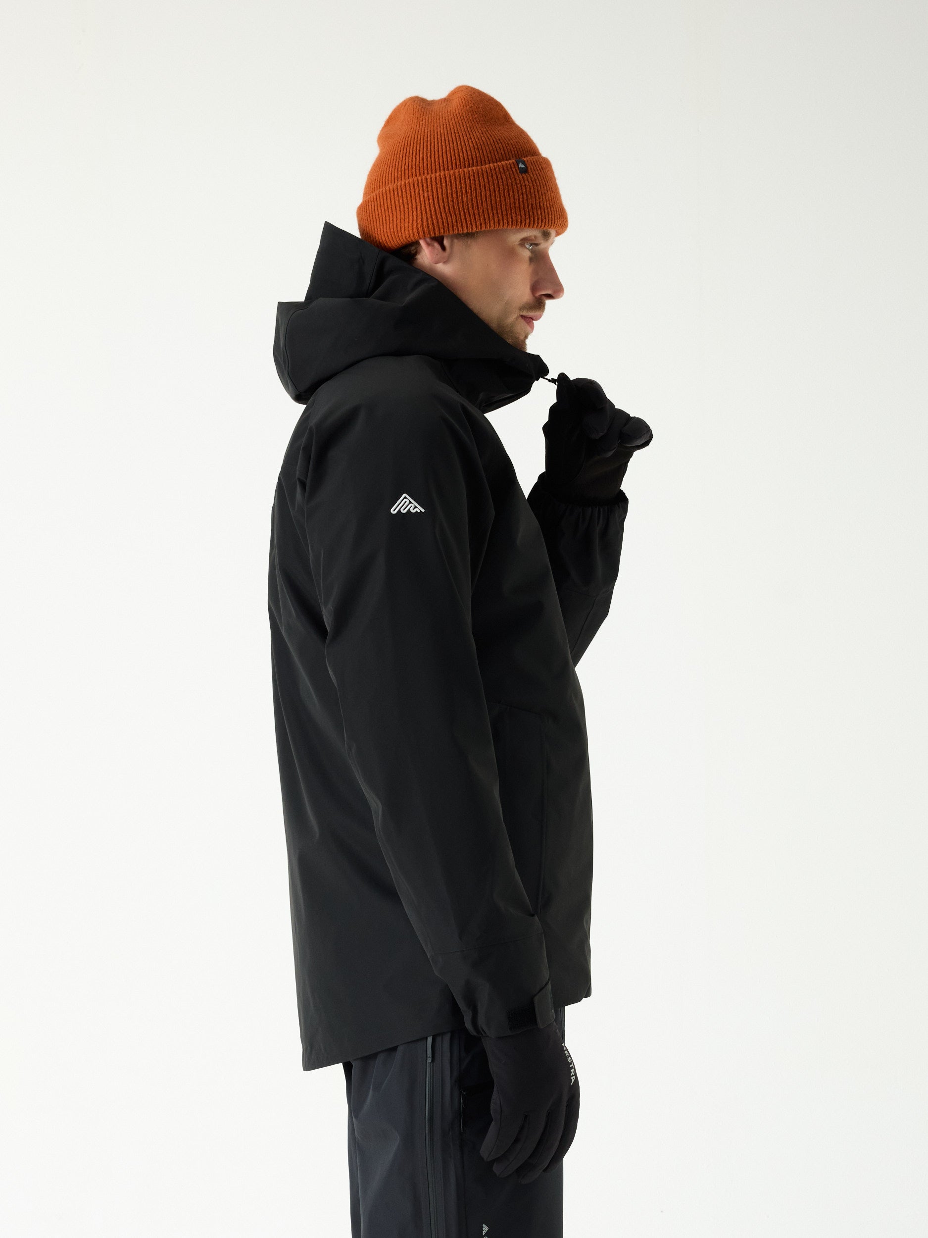 Mountain Hardshell Jacket 10M Black | Men