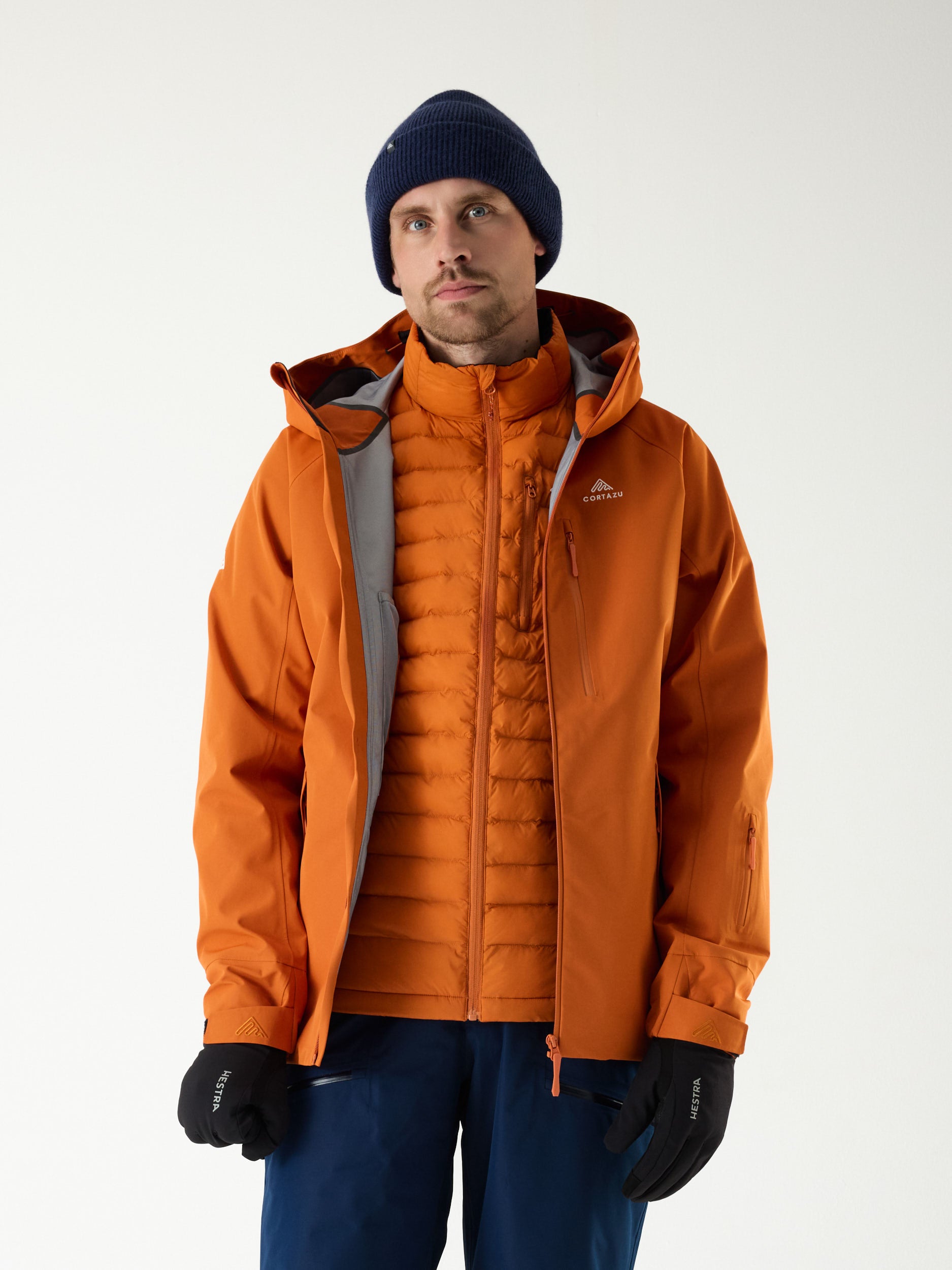 Mountain Hardshell Jacket 10M Burned Orange | Men