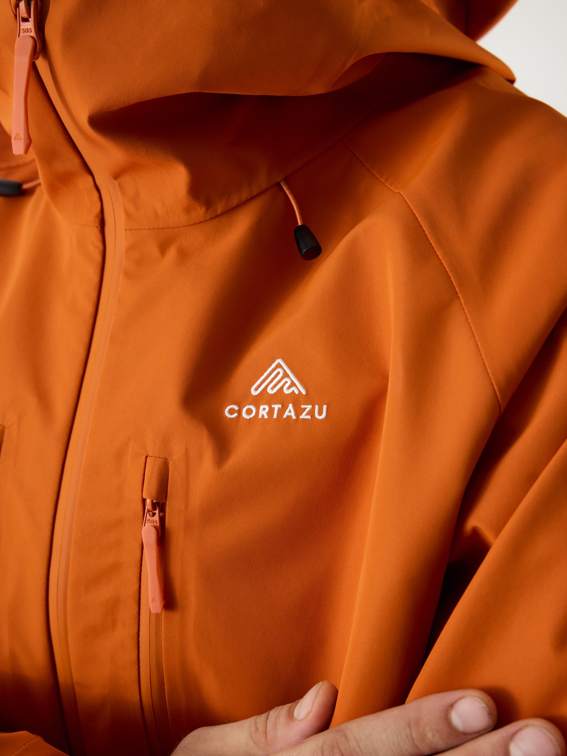 Mountain Hardshell Jacket 10M Burned Orange | Men
