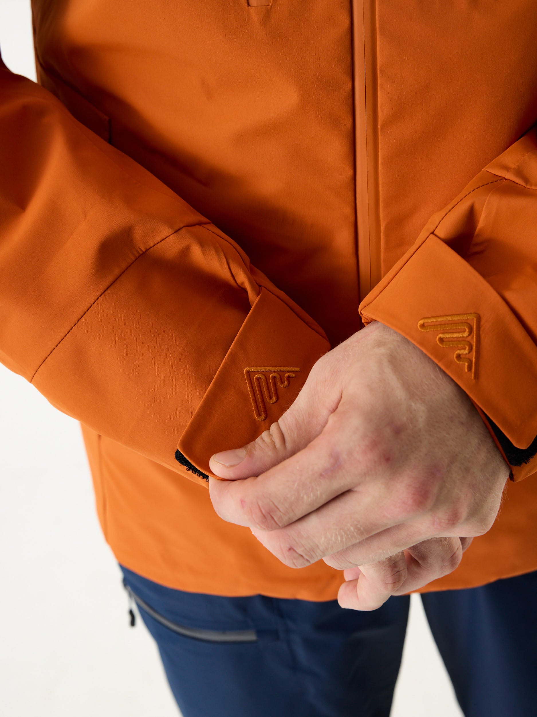Mountain Hardshell Jacket 10M Burned Orange | Men – Cortazu