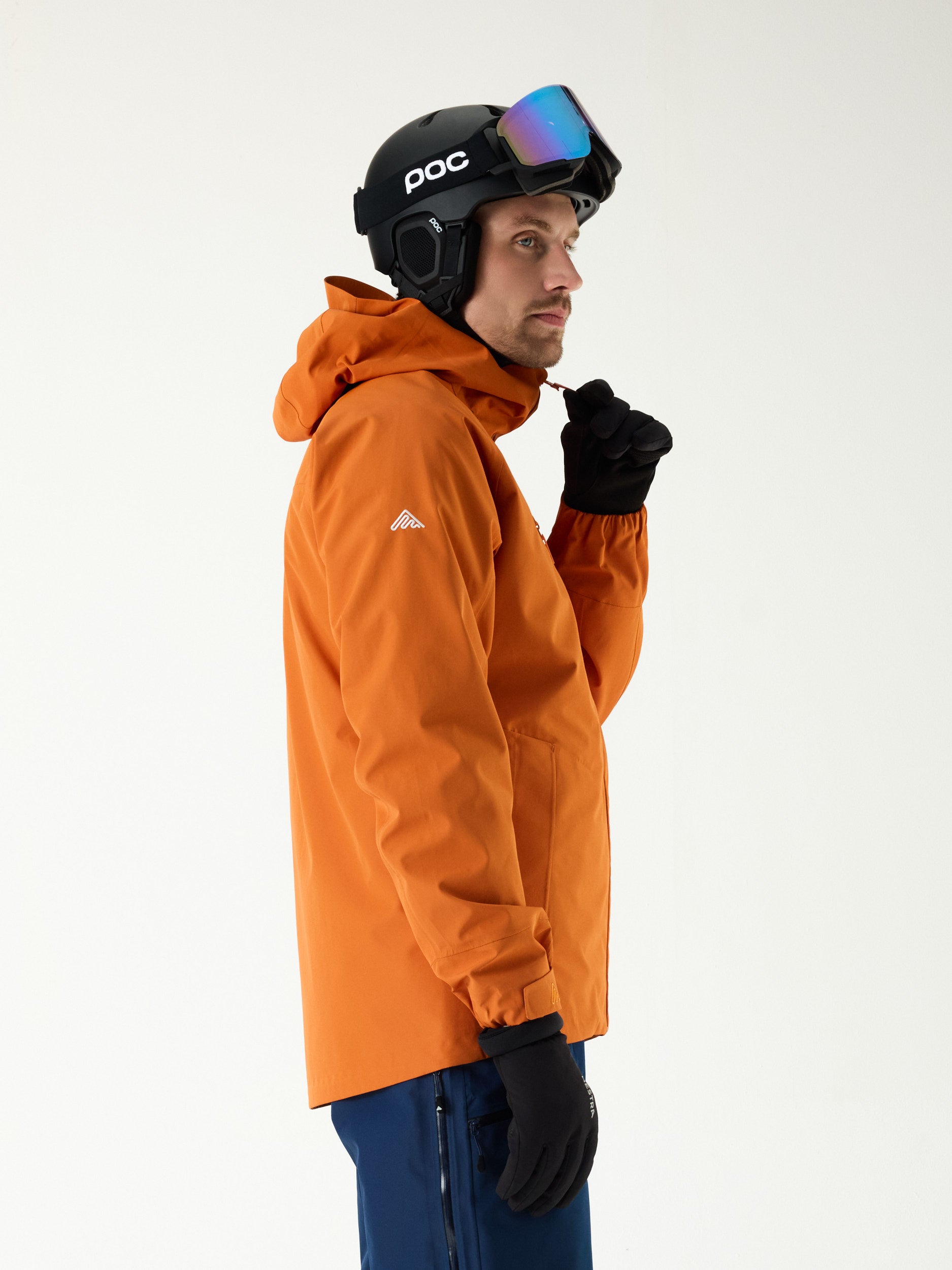 Mountain Hardshell Jacket 10M Burned Orange | Men