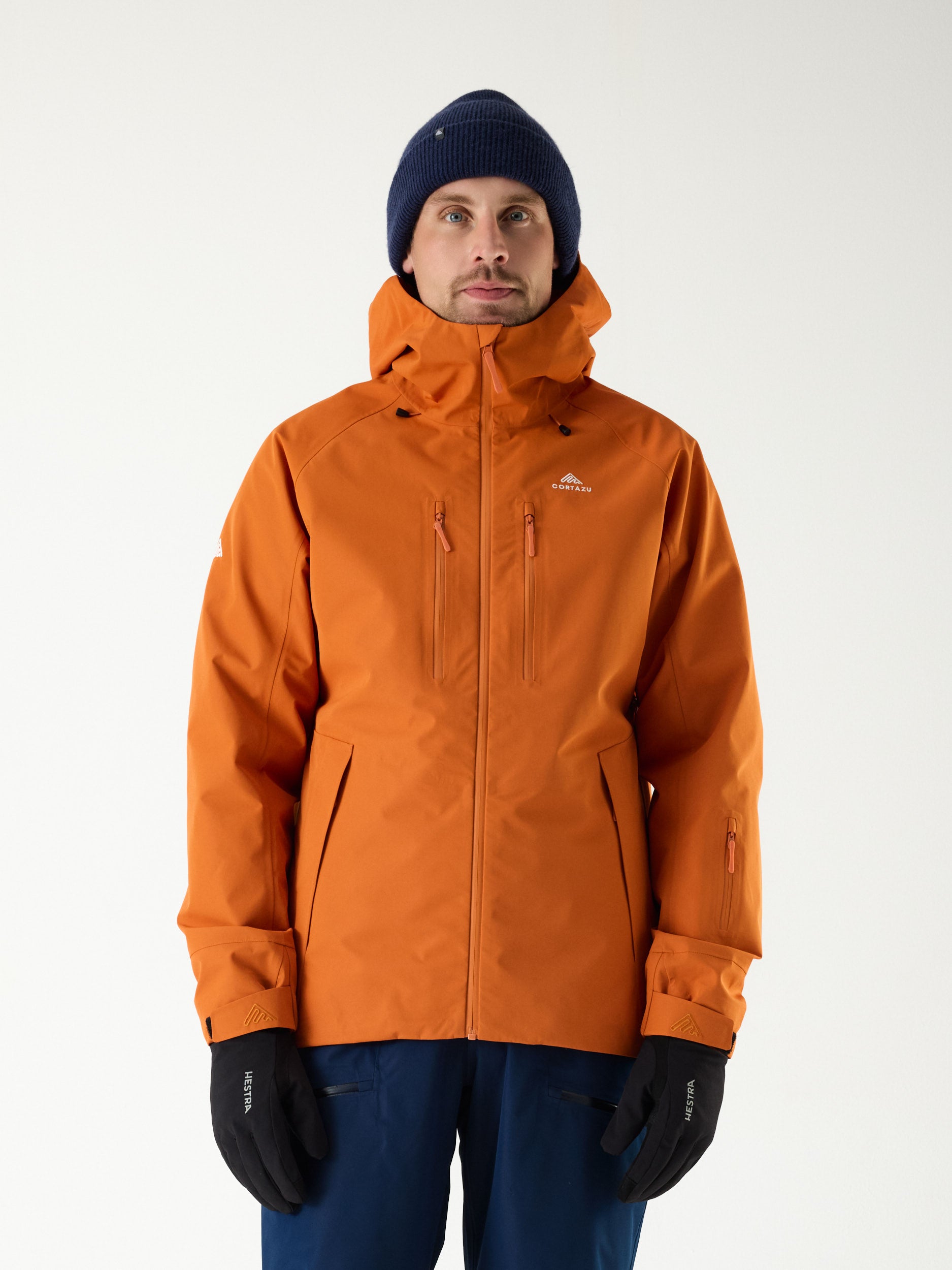 Mountain Hardshell Jacket 10M Burned Orange | Men