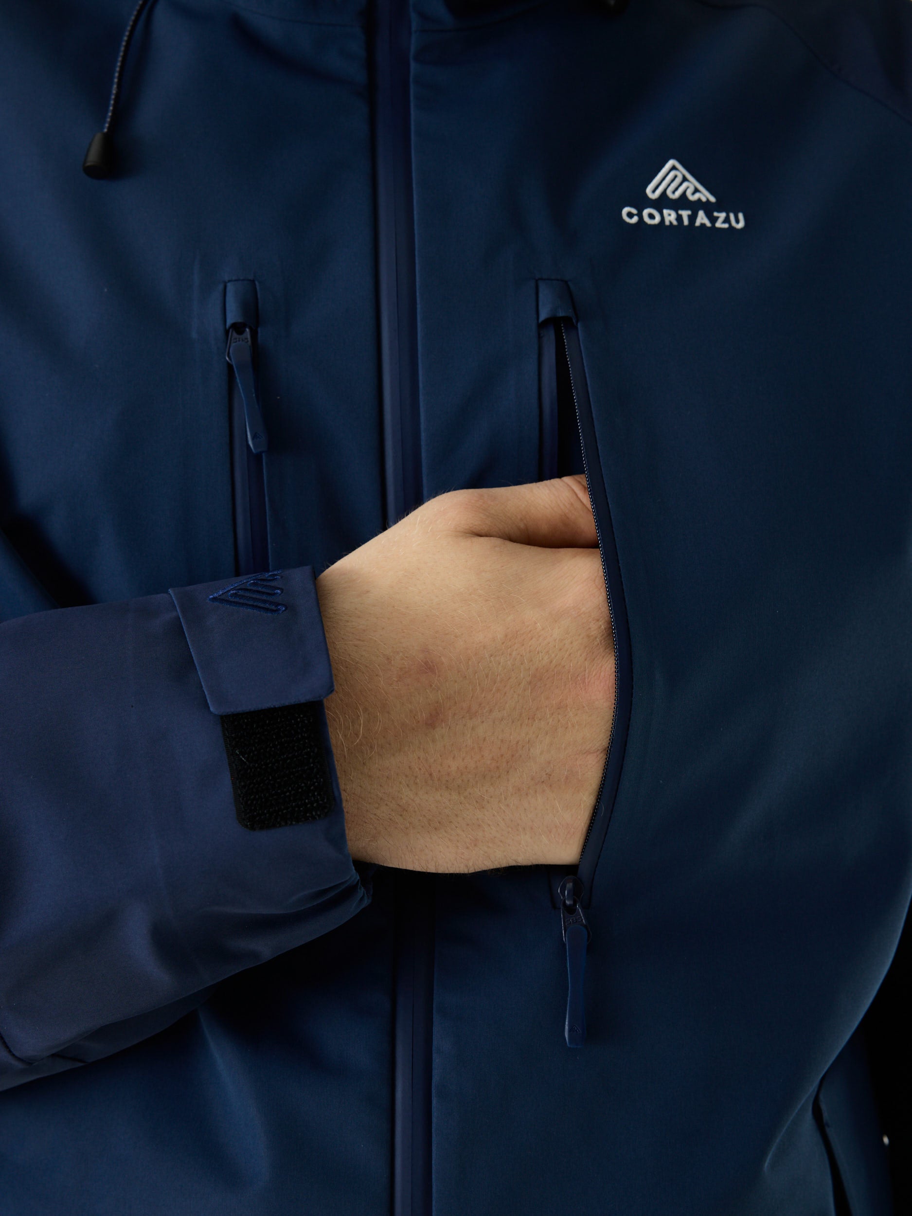 Mountain Hardshell Jacket 10M Donkerblauw | Heren 