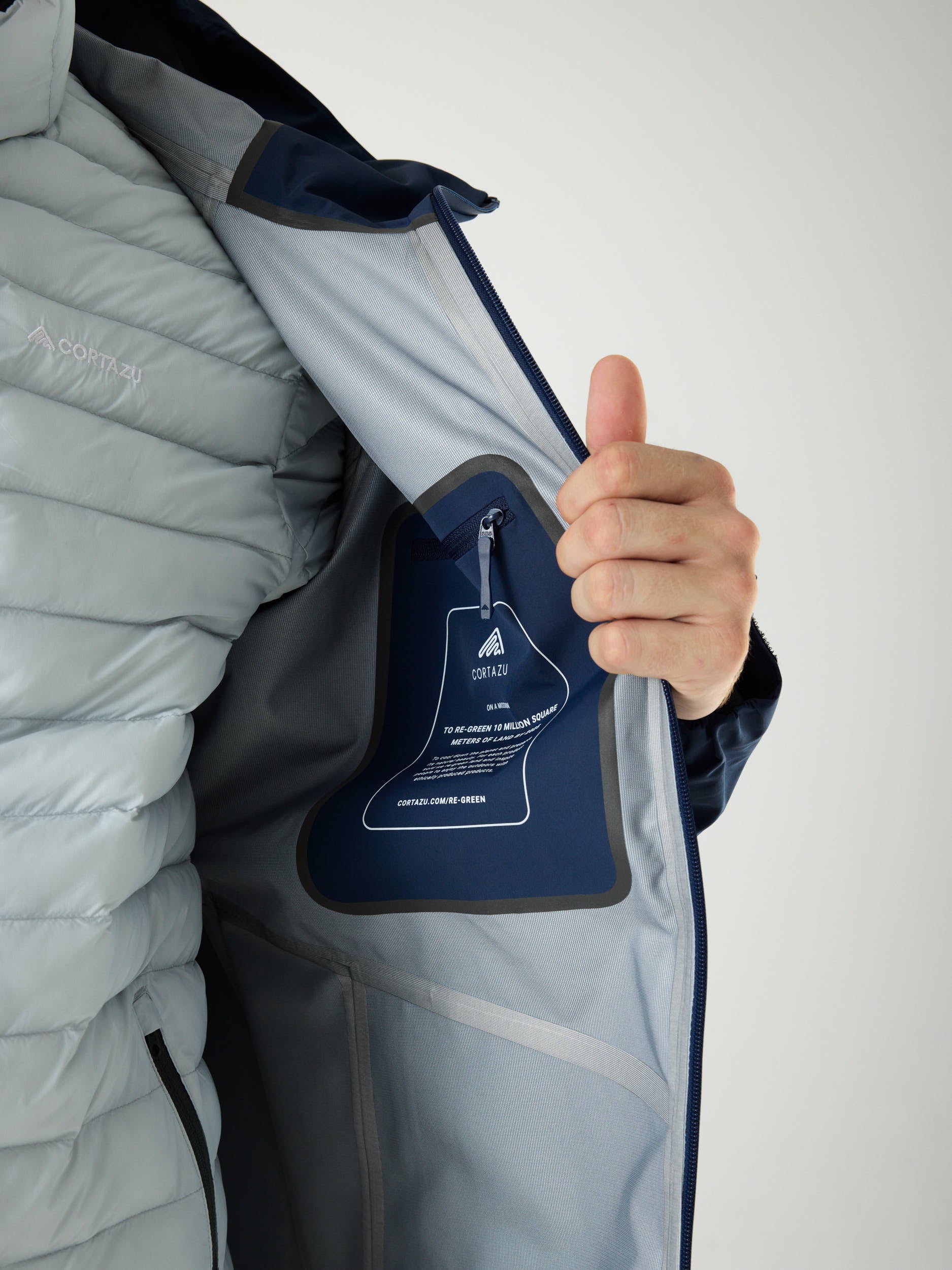 Mountain Hardshell Jacket 10M Donkerblauw | Heren 