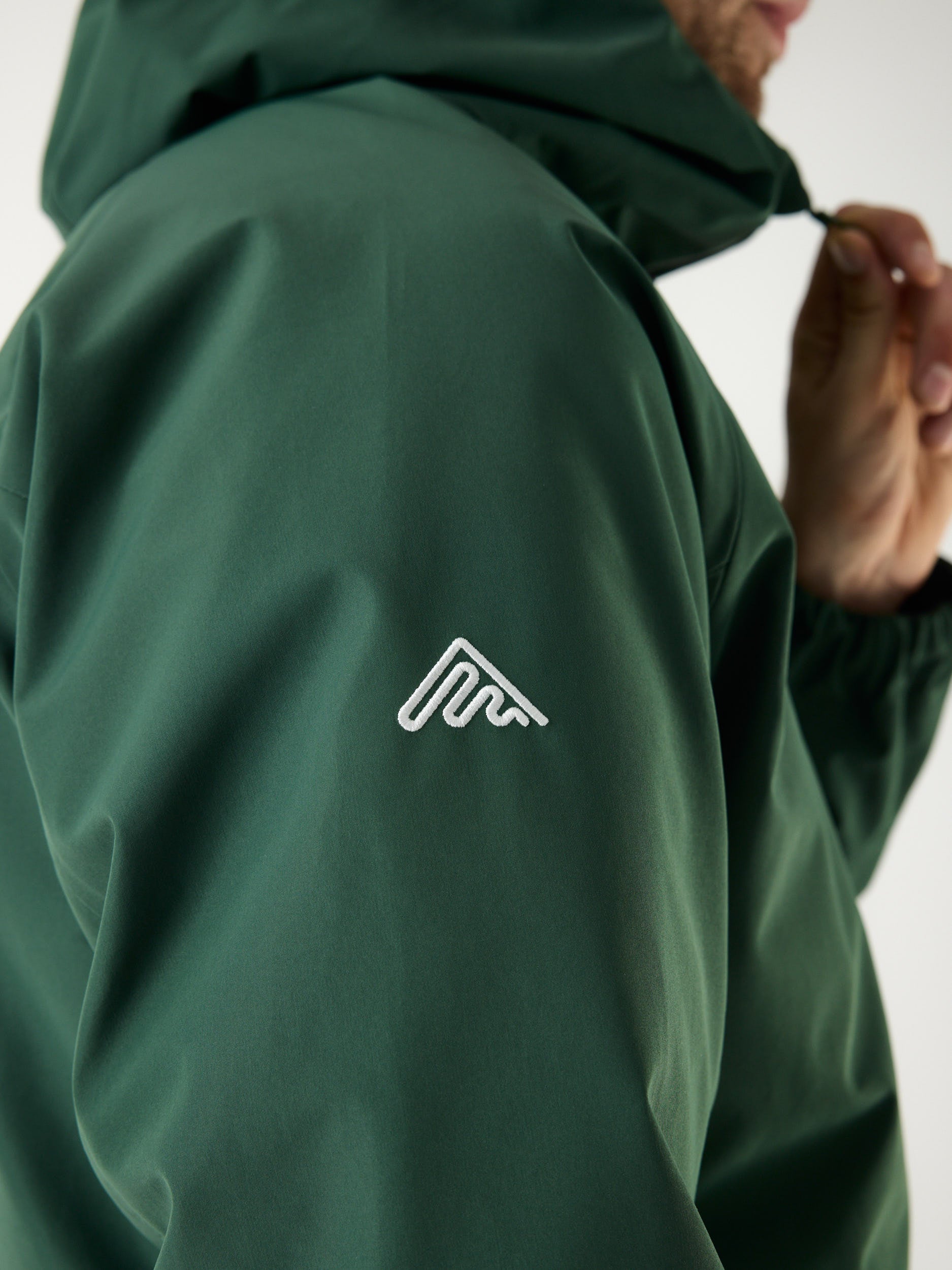 Mountain Hardshell Jacket 10M Donkergroen | Heren