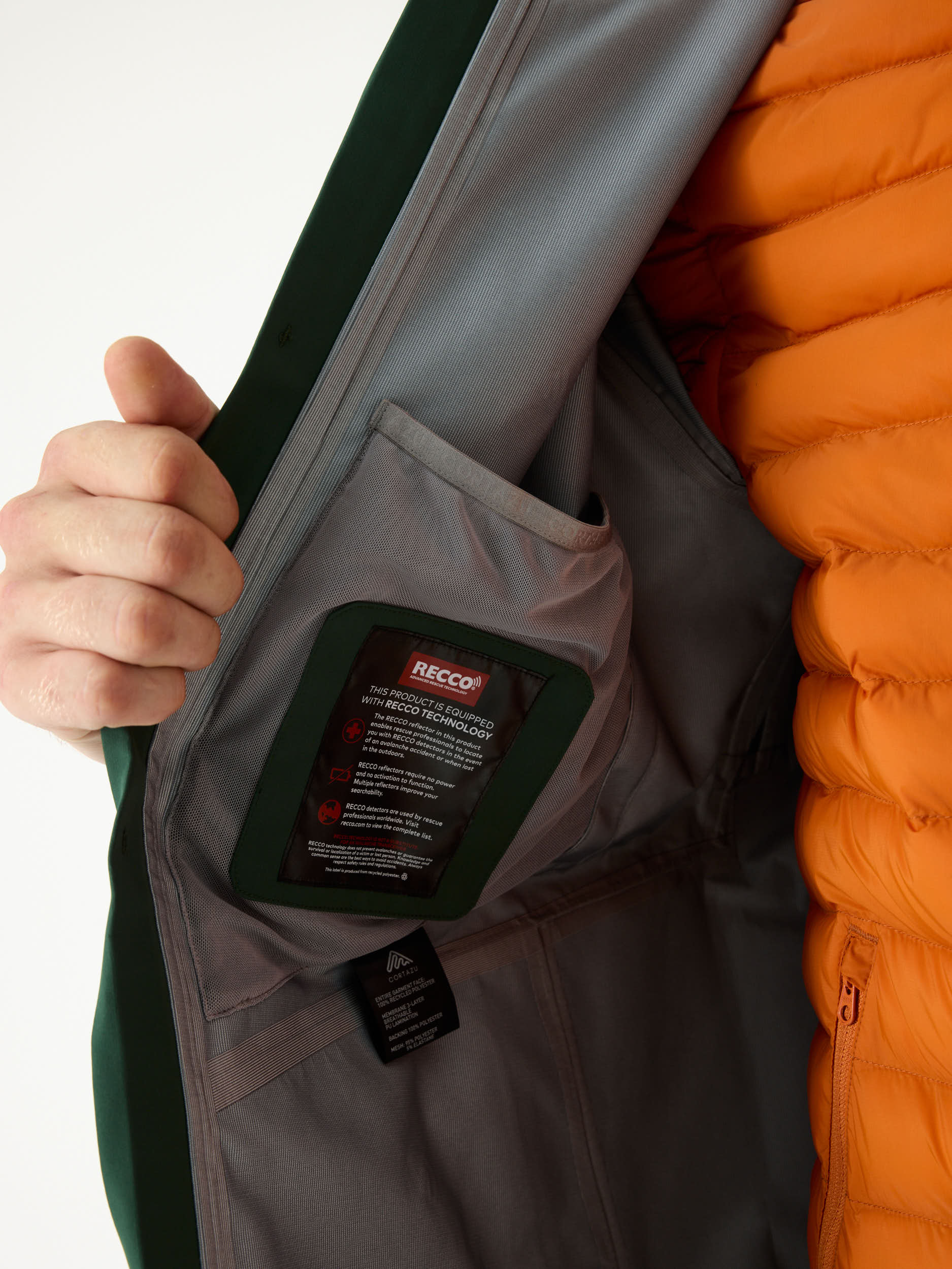 Mountain Hardshell Jacket 10M Donkergroen | Heren