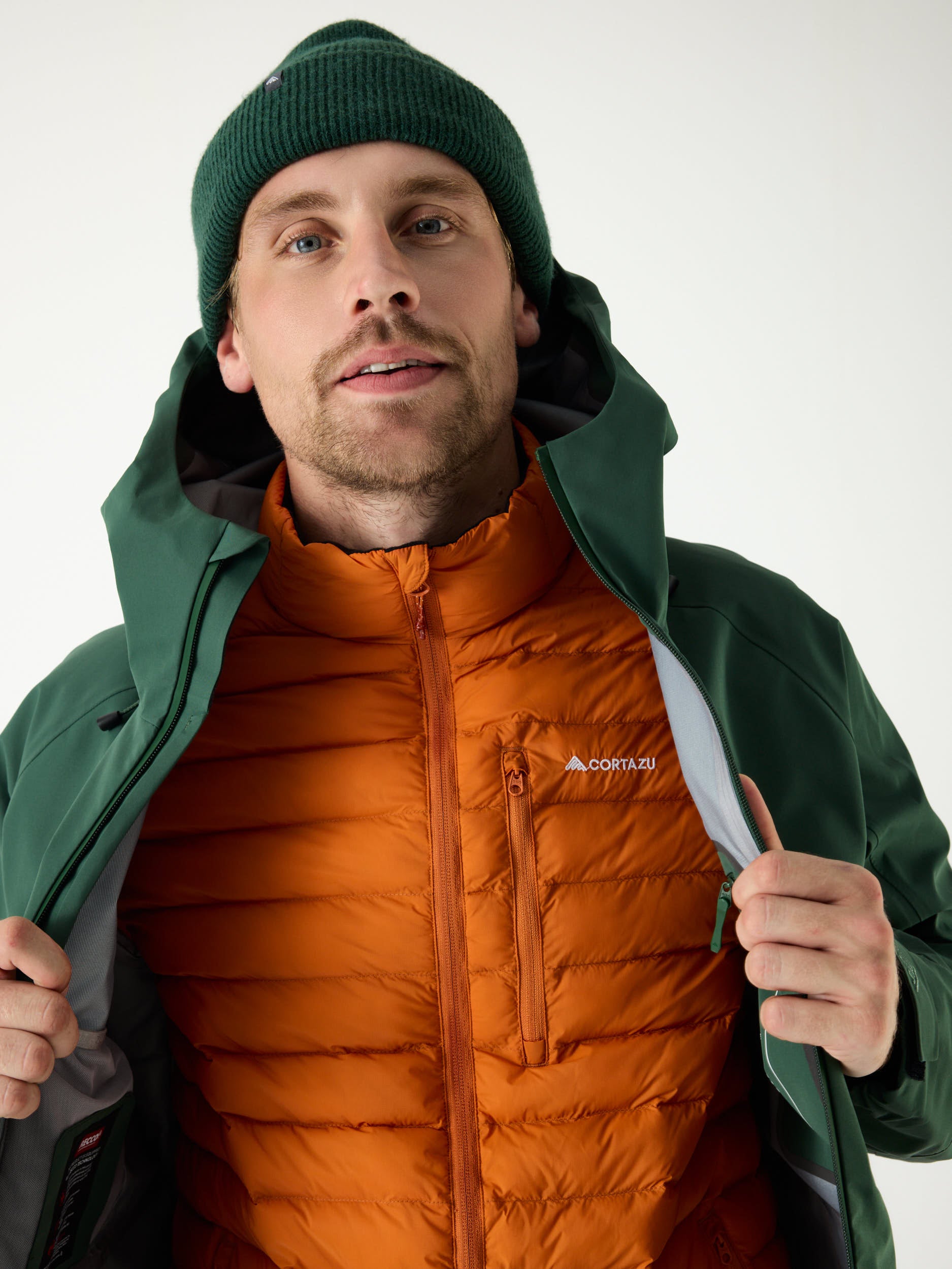 Mountain Hardshell Jacket 10M Donkergroen | Heren