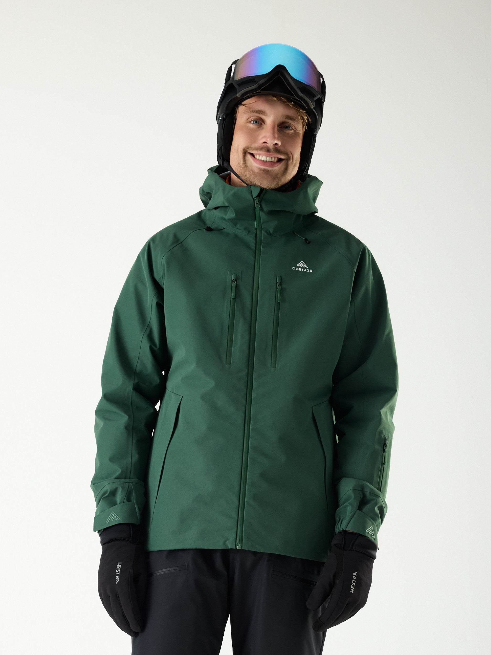 Mountain Hardshell Jacket 10M Donkergroen | Heren