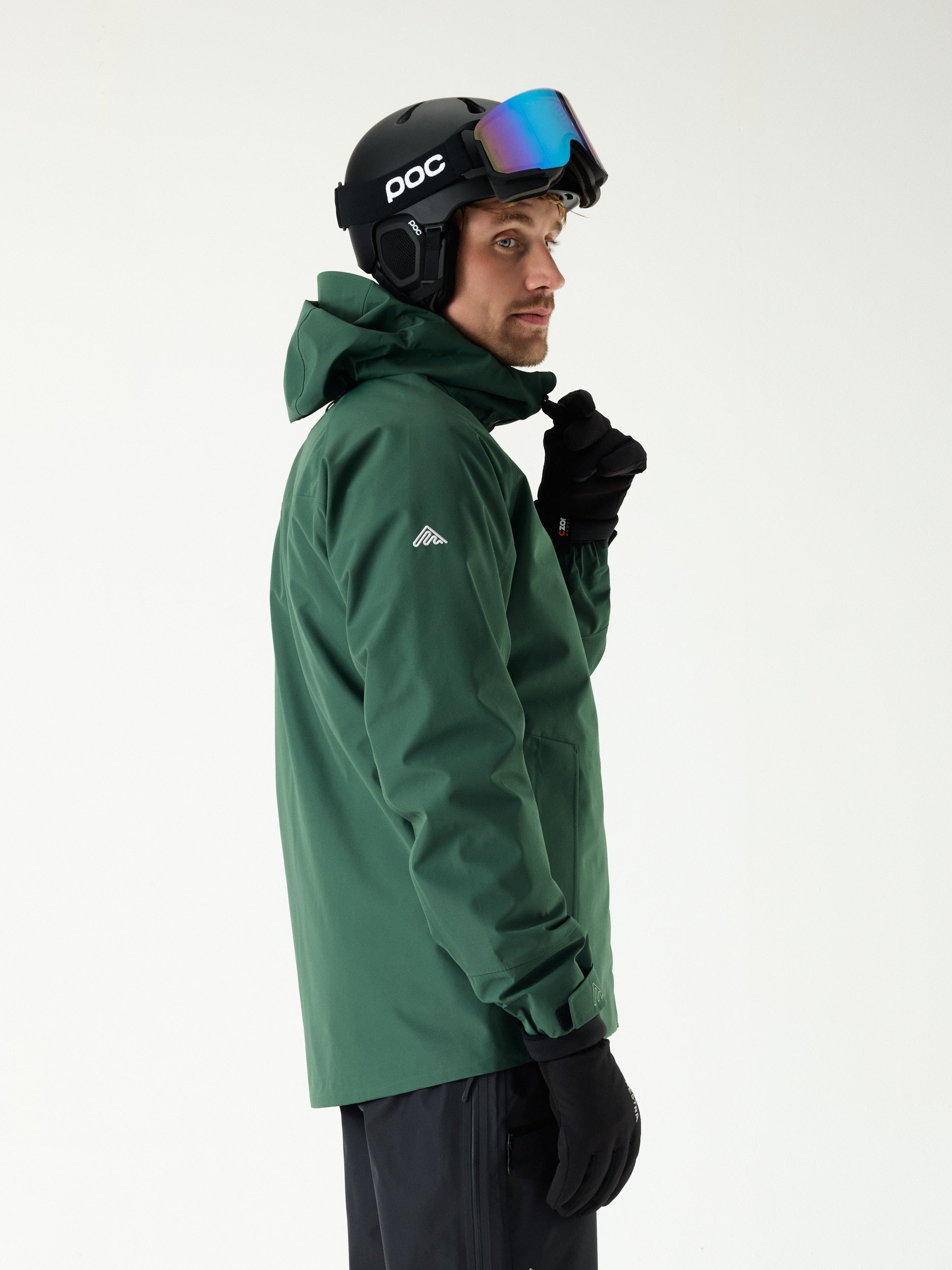 Mountain Hardshell Jacket 10M Dark Green | Men