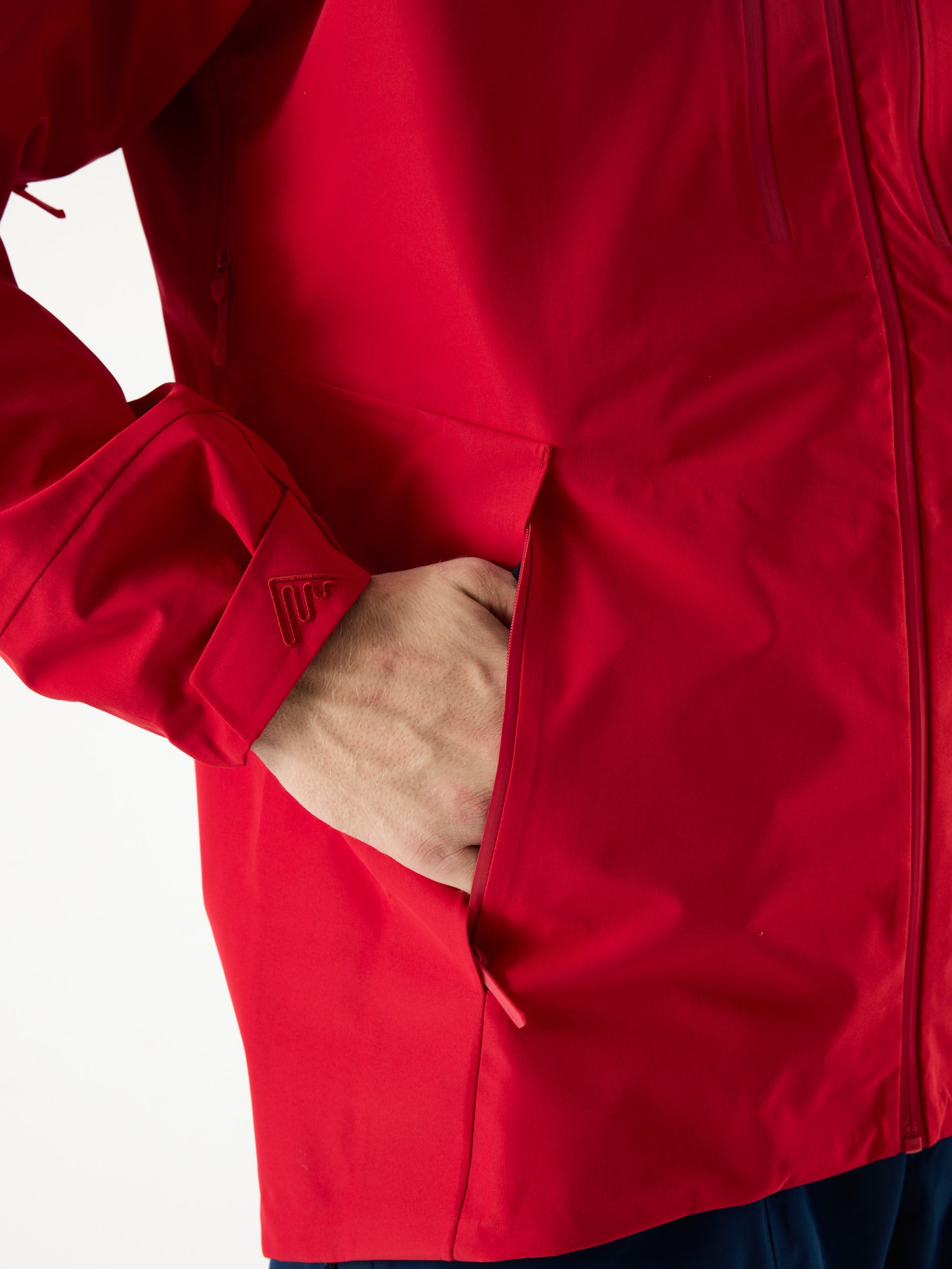 Mountain Hardshell Jacket 10M Rood | Heren 