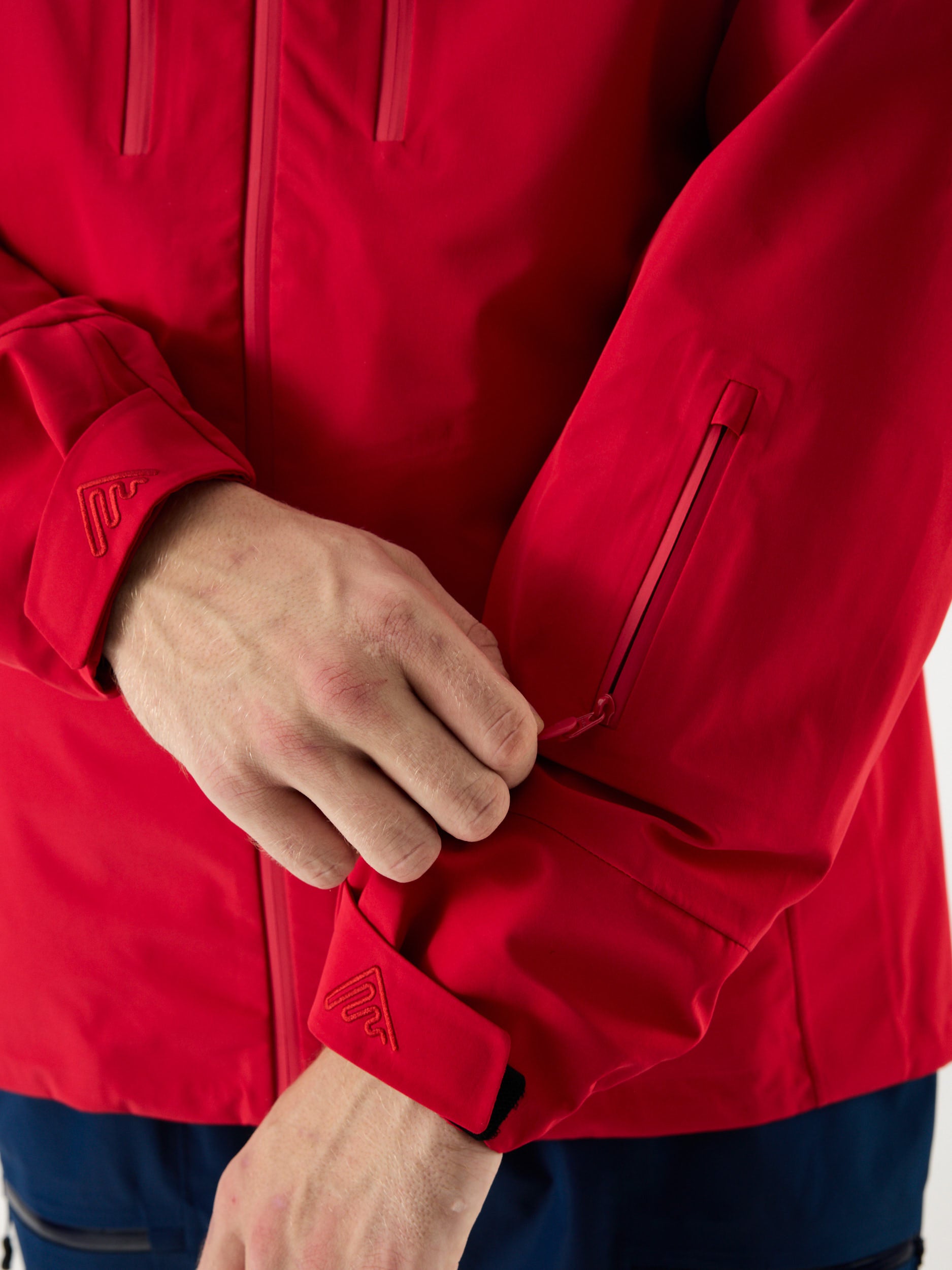 Mountain Hardshell Jacket 10M Rood | Heren 