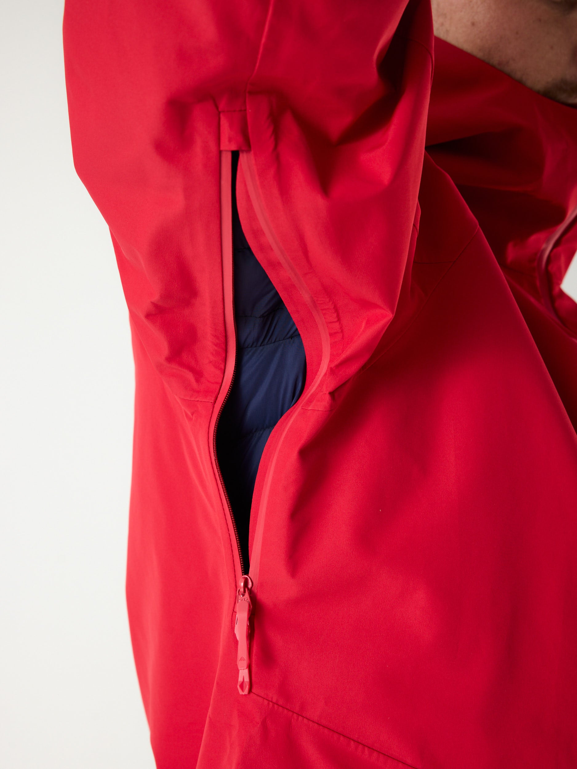 Mountain Hardshell Jacket 10M Rood | Heren 