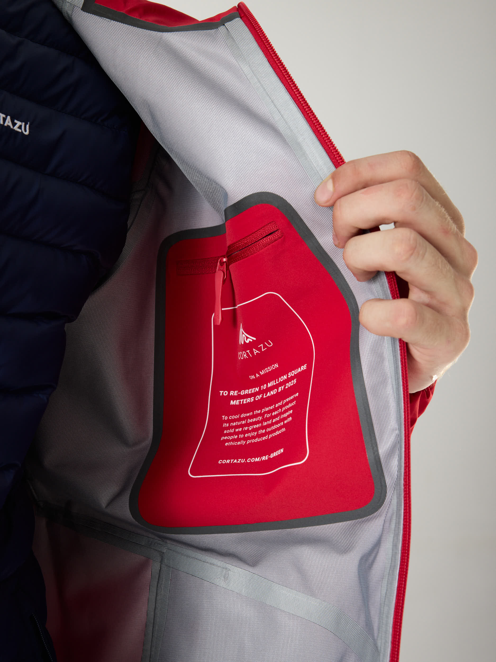 Mountain Hardshell Jacket 10M Rood | Heren 