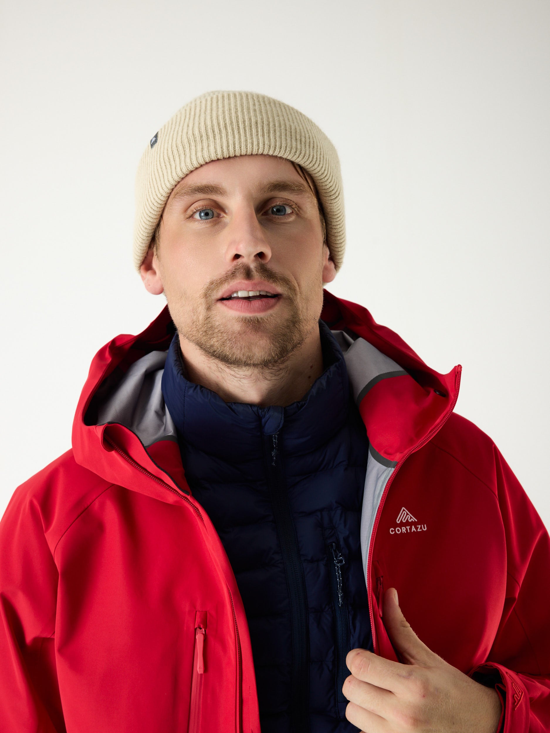 Mountain Hardshell Jacket 10M Rood | Heren 