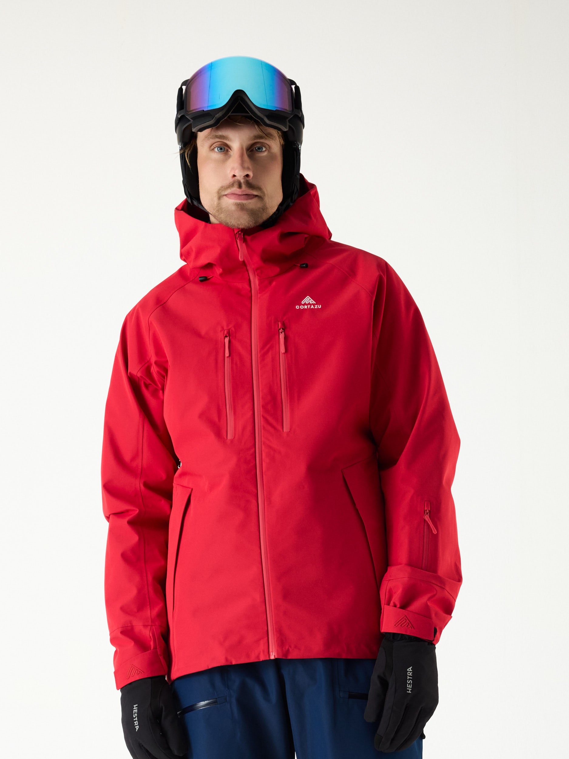 Mountain Hardshell Jacket 10M Rood | Heren 