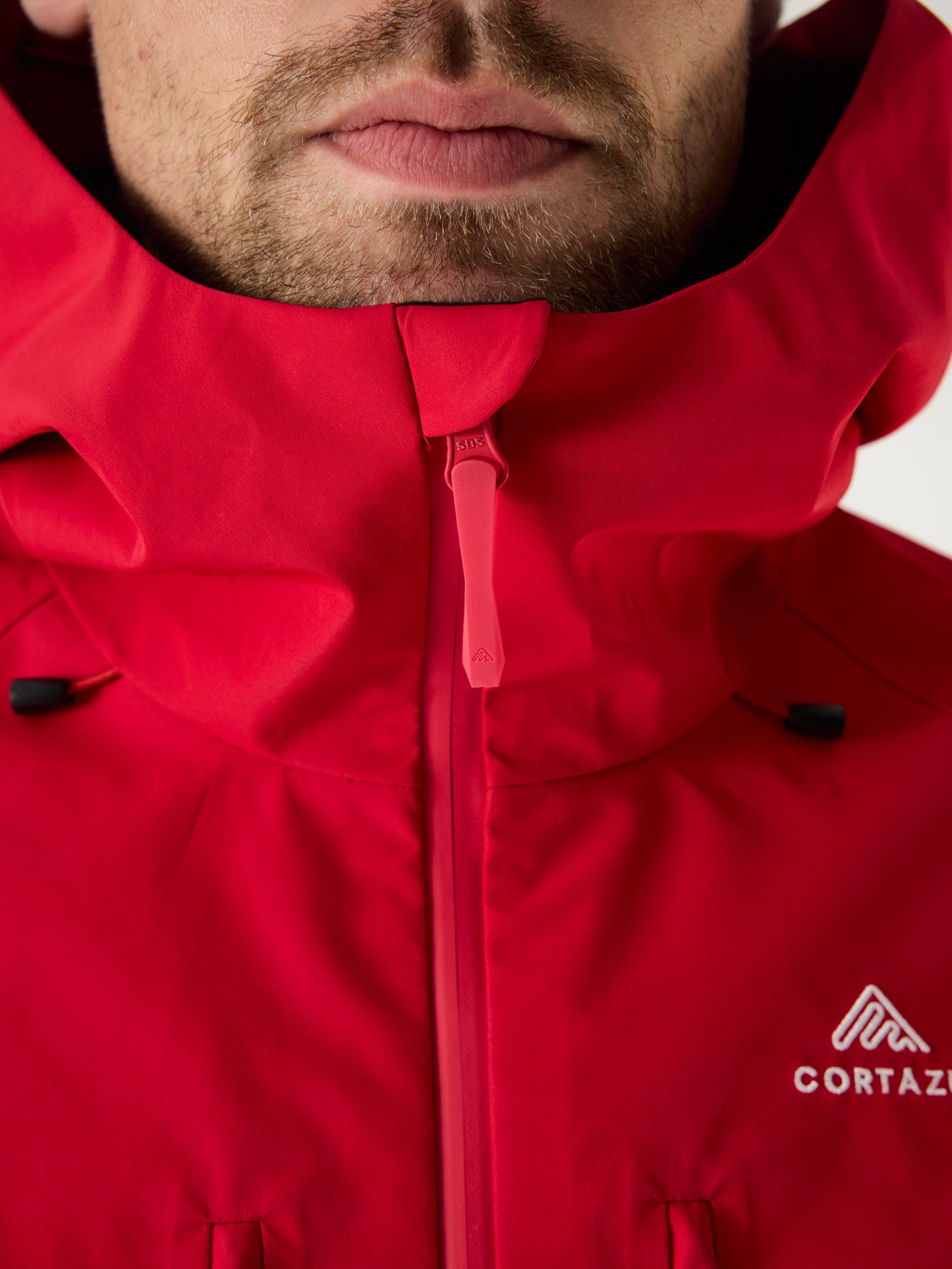 Mountain Hardshell Jacket 10M Rood | Heren 