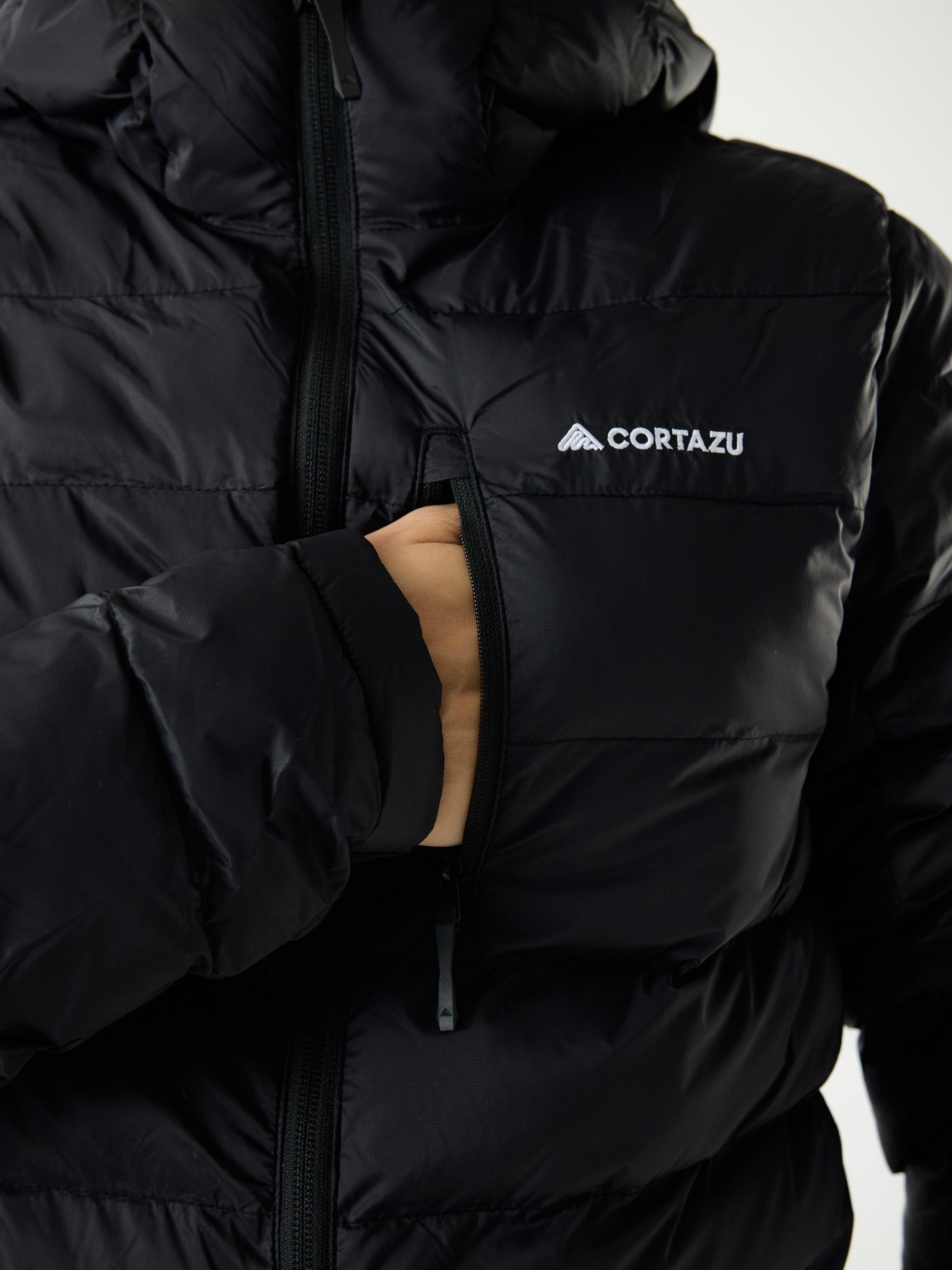 Mountain INS Hooded Jacket 10M Zwart | Dames