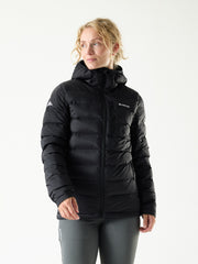 Mountain INS Hooded Jacket 10M Zwart | Dames