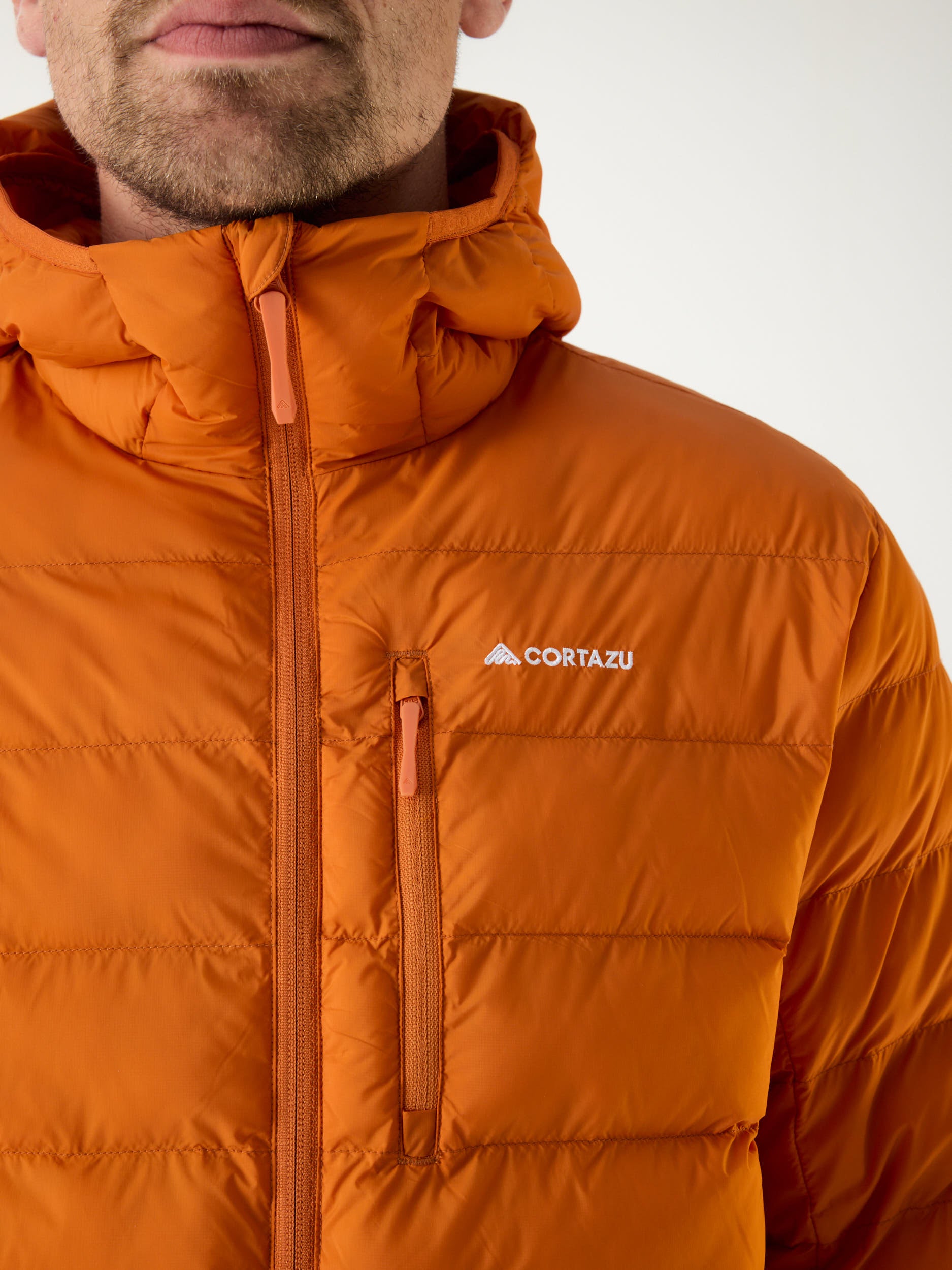 Mountain INS Hooded Jacket 10M Burned Orange | Heren