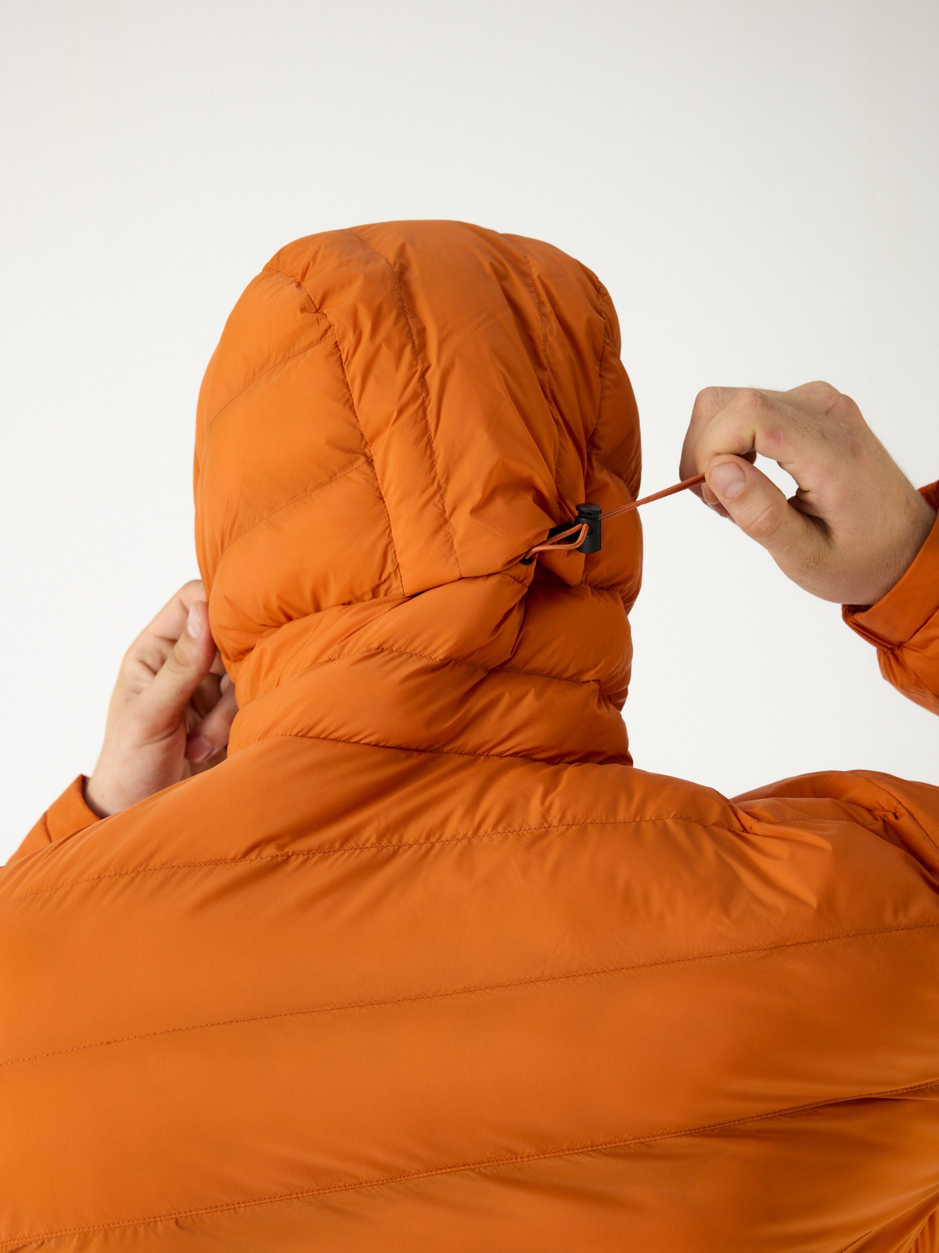 Mountain INS Hooded Jacket 10M Burned Orange | Heren