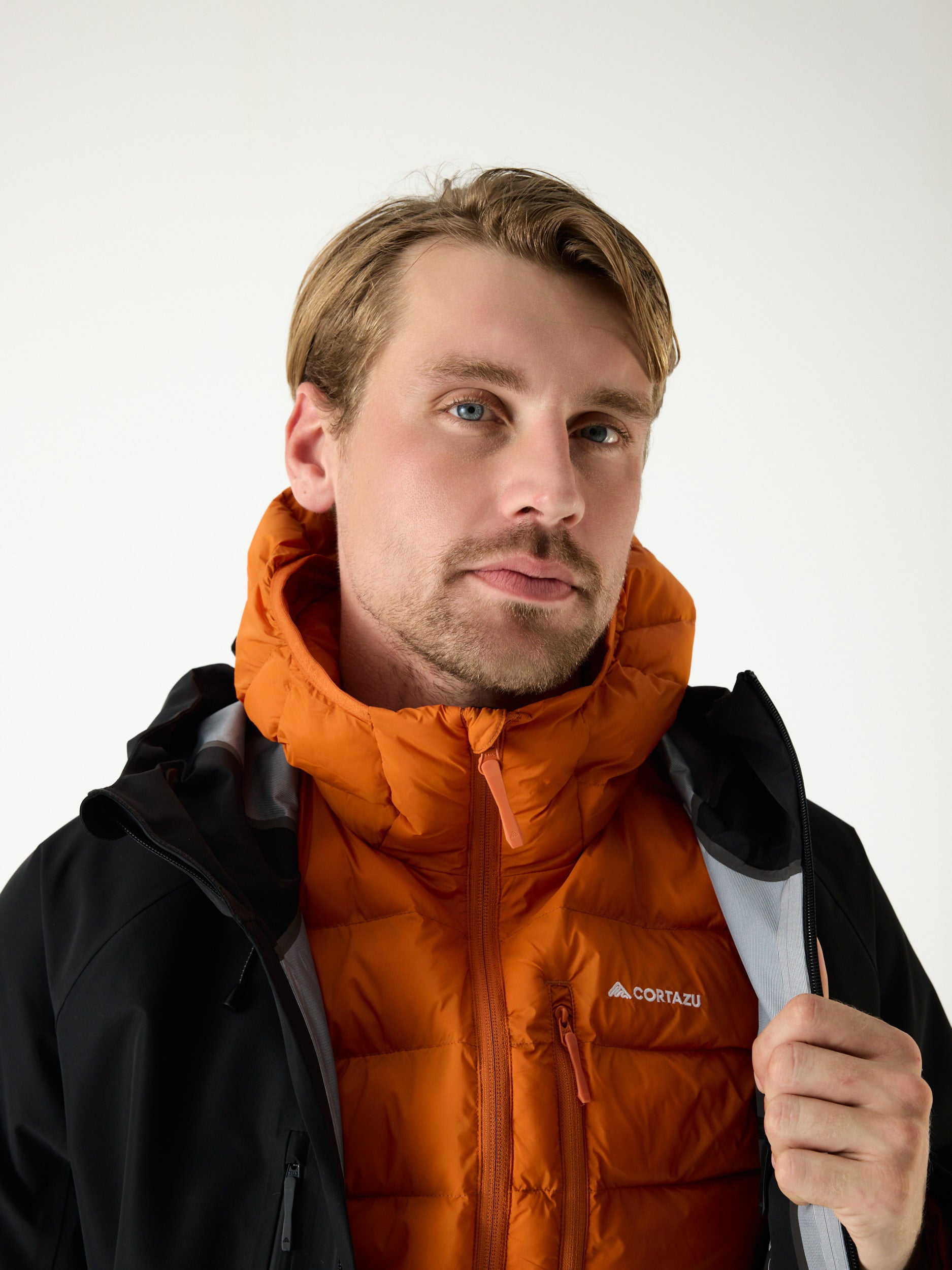 Mountain INS Hooded Jacket 10M Burned Orange | Heren