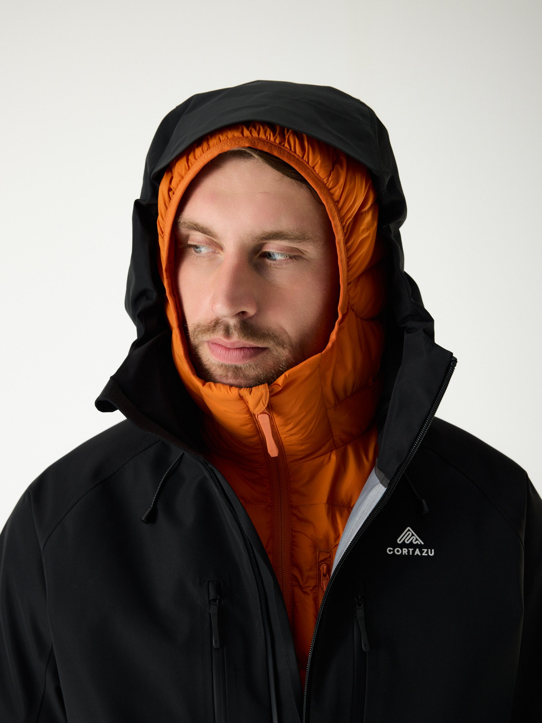 Mountain INS Hooded Jacket 10M Burned Orange | Heren