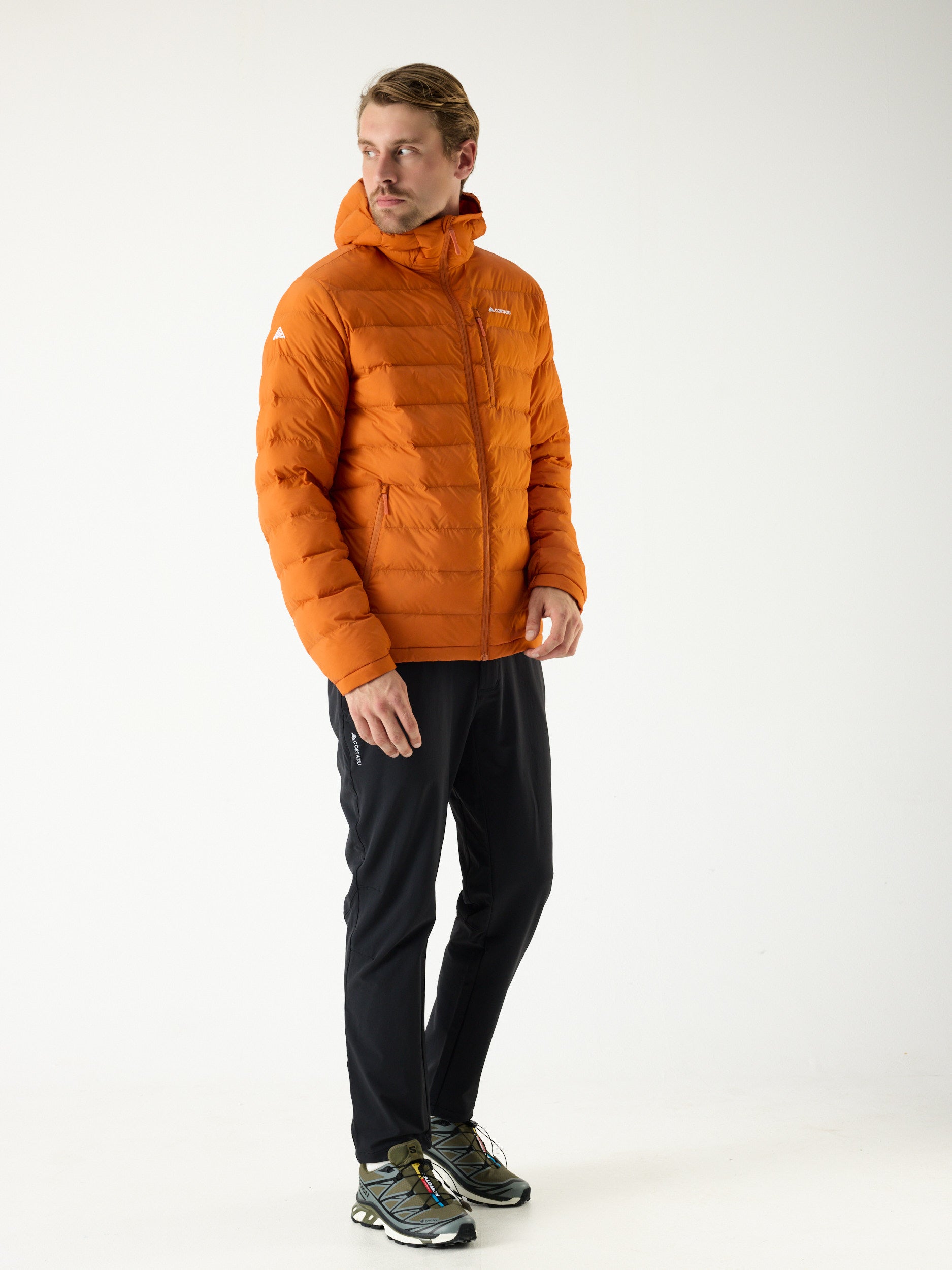 Mountain INS Hooded Jacket 10M Burned Orange | Heren