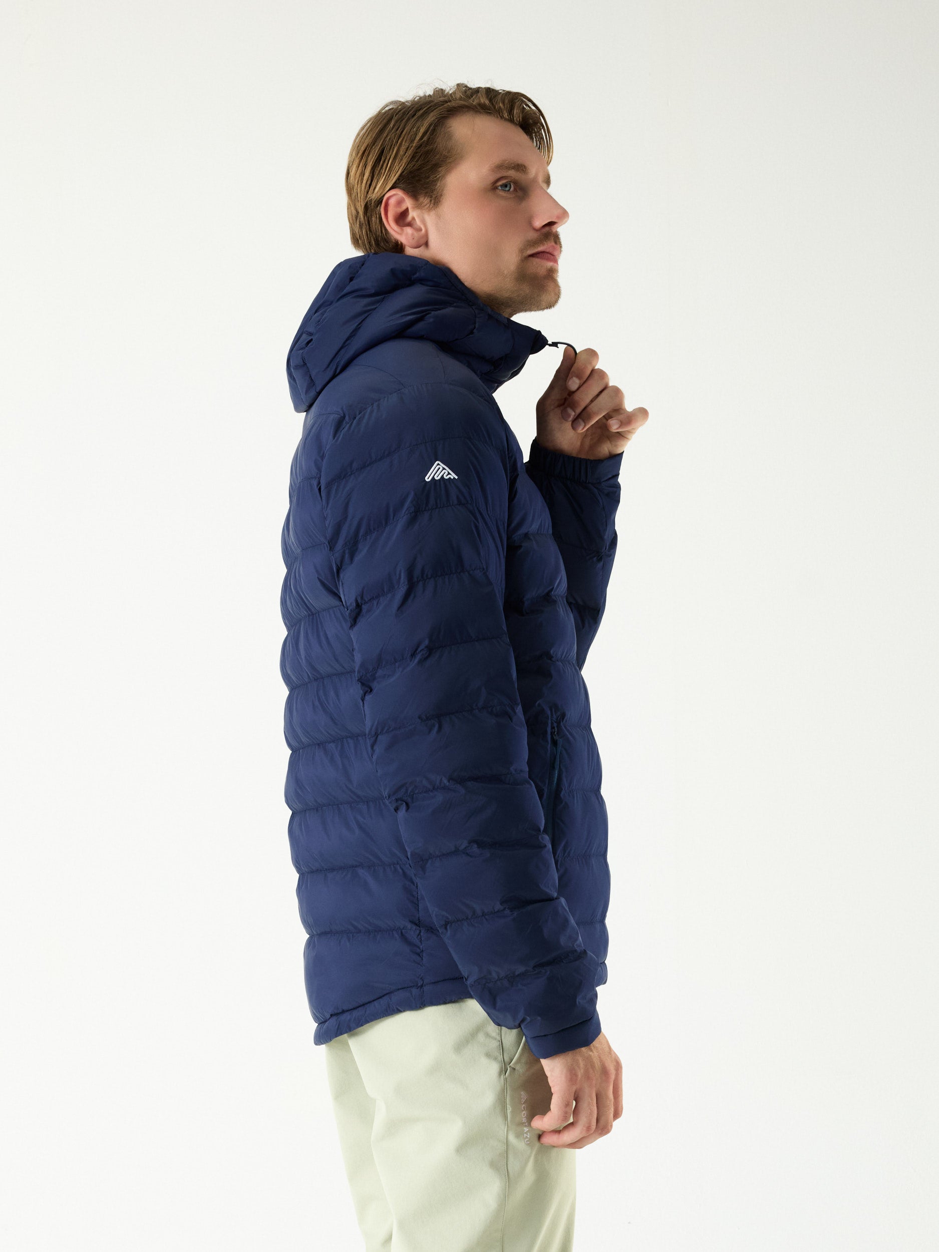 Mountain INS Hooded Jacket 10M Dark Blue | Men